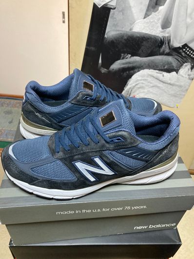 New Balance 990V5 "Navy/Silver"