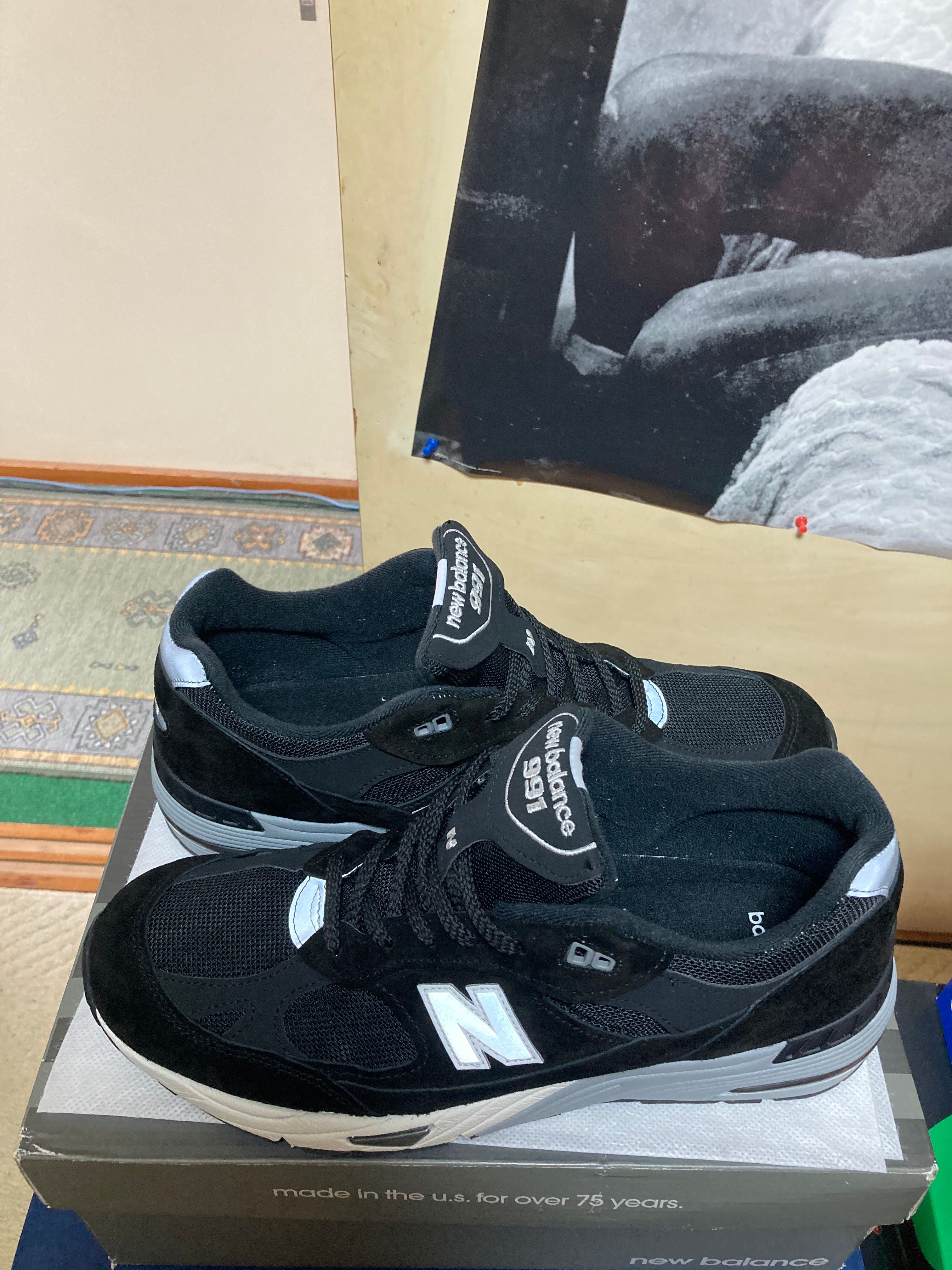 New Balance 991 "Black Silver"