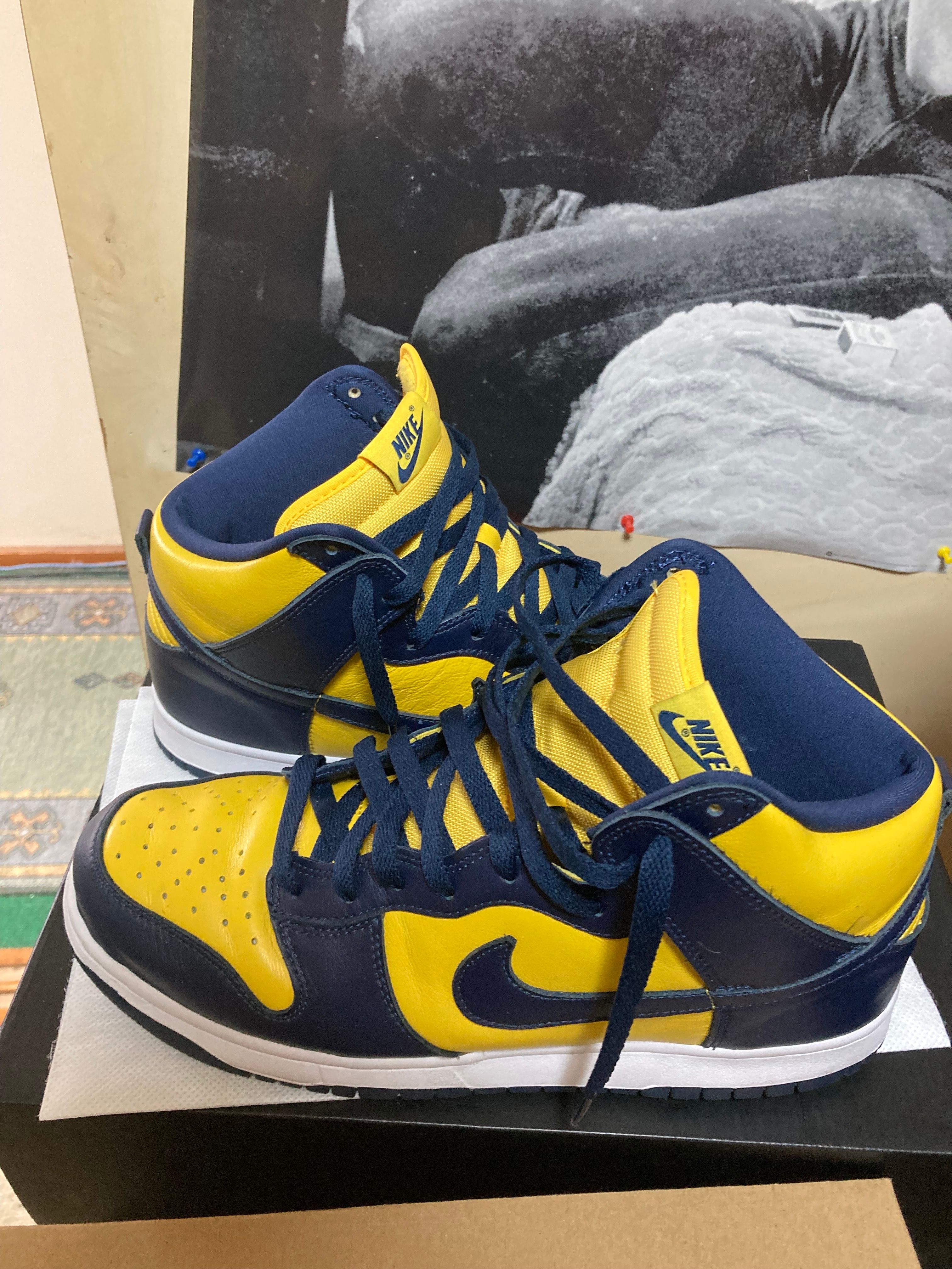 Nike Dunk High "Michigan"