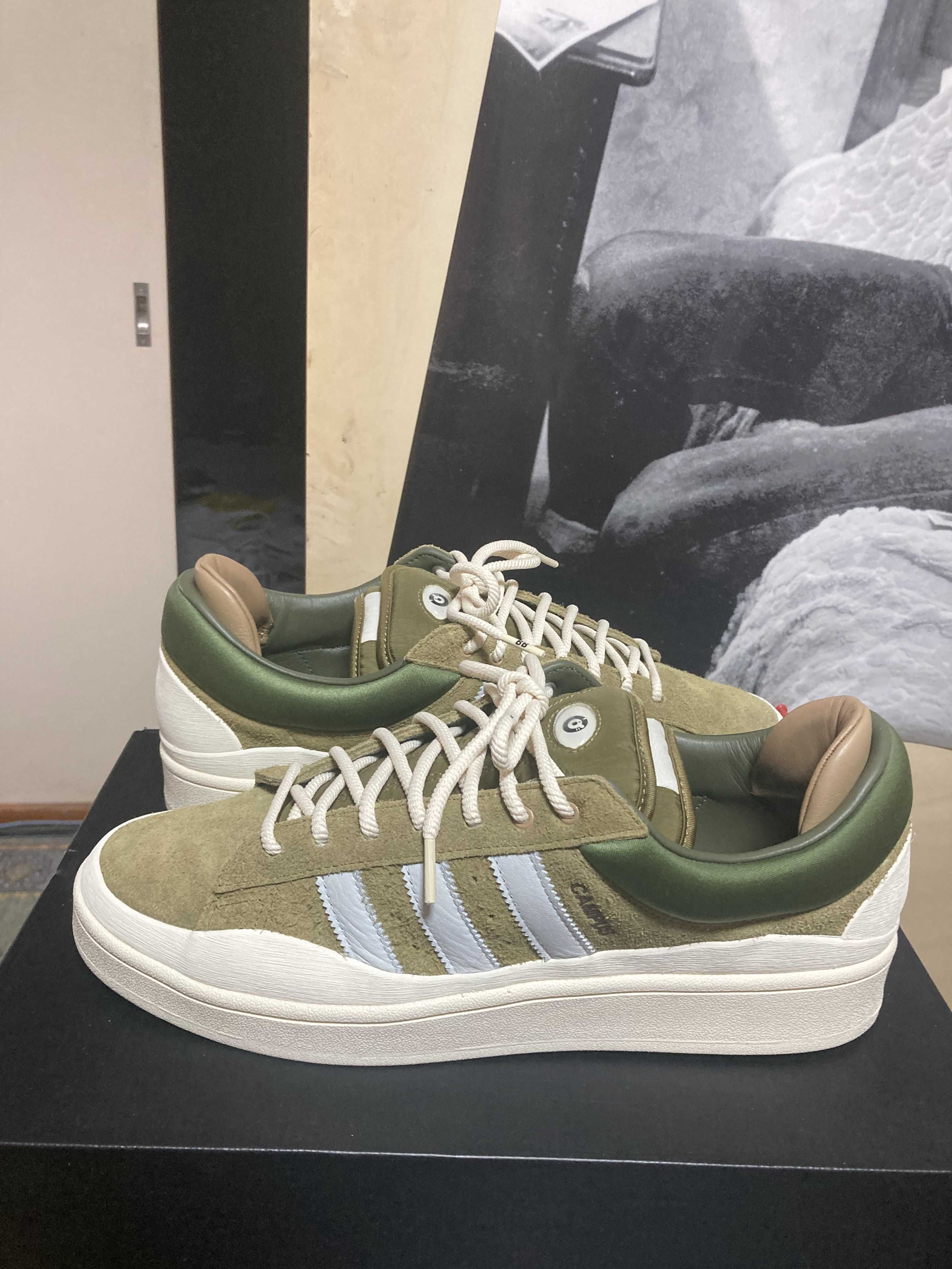 Bad Bunny × adidas Campus "Wild Moss"