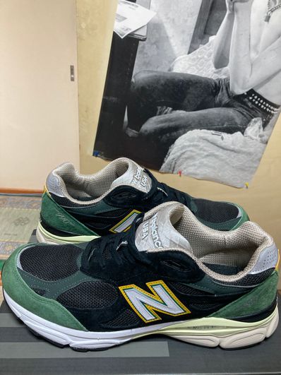 New Balance 990V3 "Black/Green/Yellow"