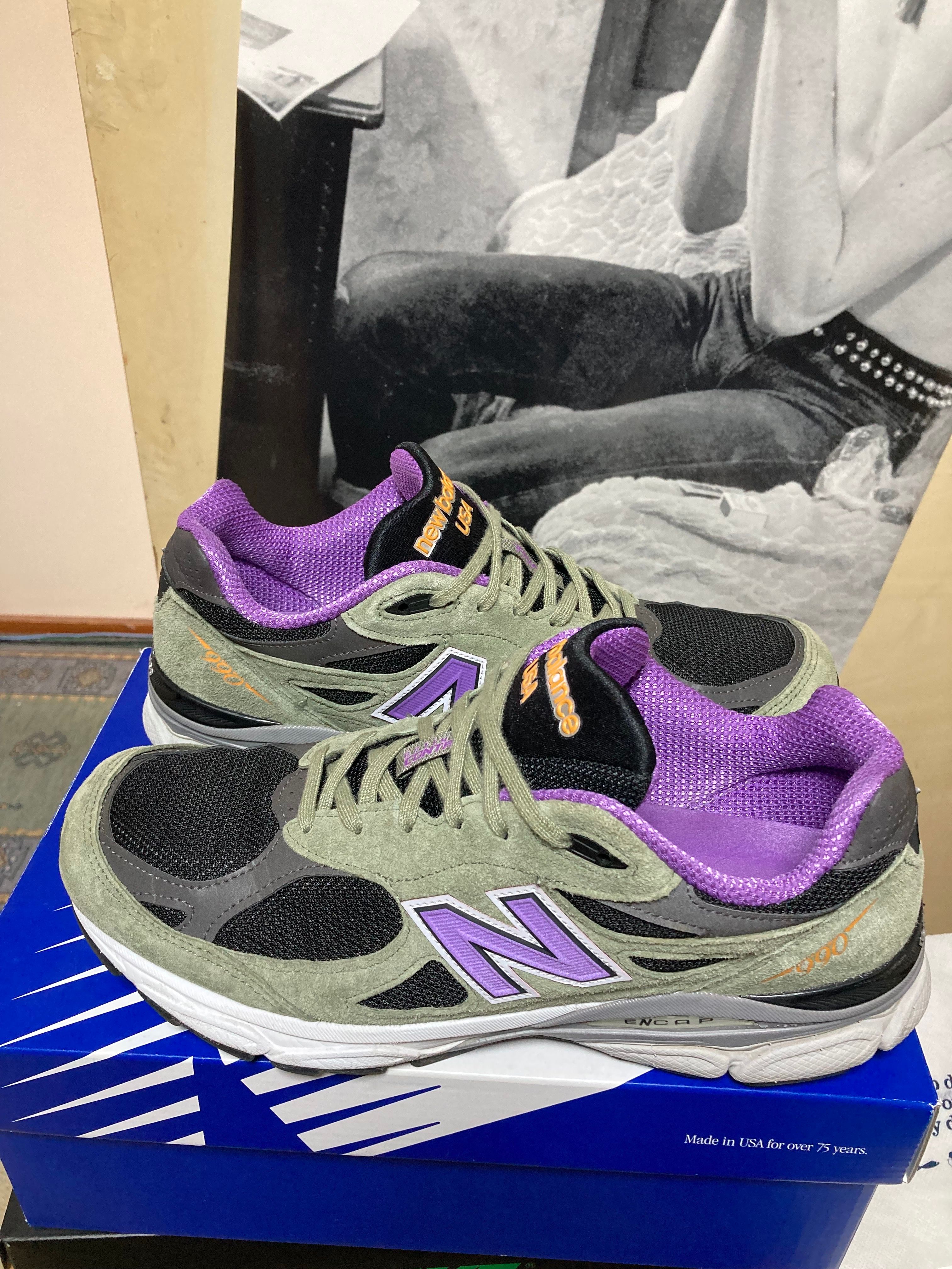 New Balance 990V3 "Green/Purple"