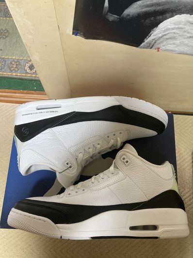 Fragment × Nike Air Jordan 3 "White/Black"