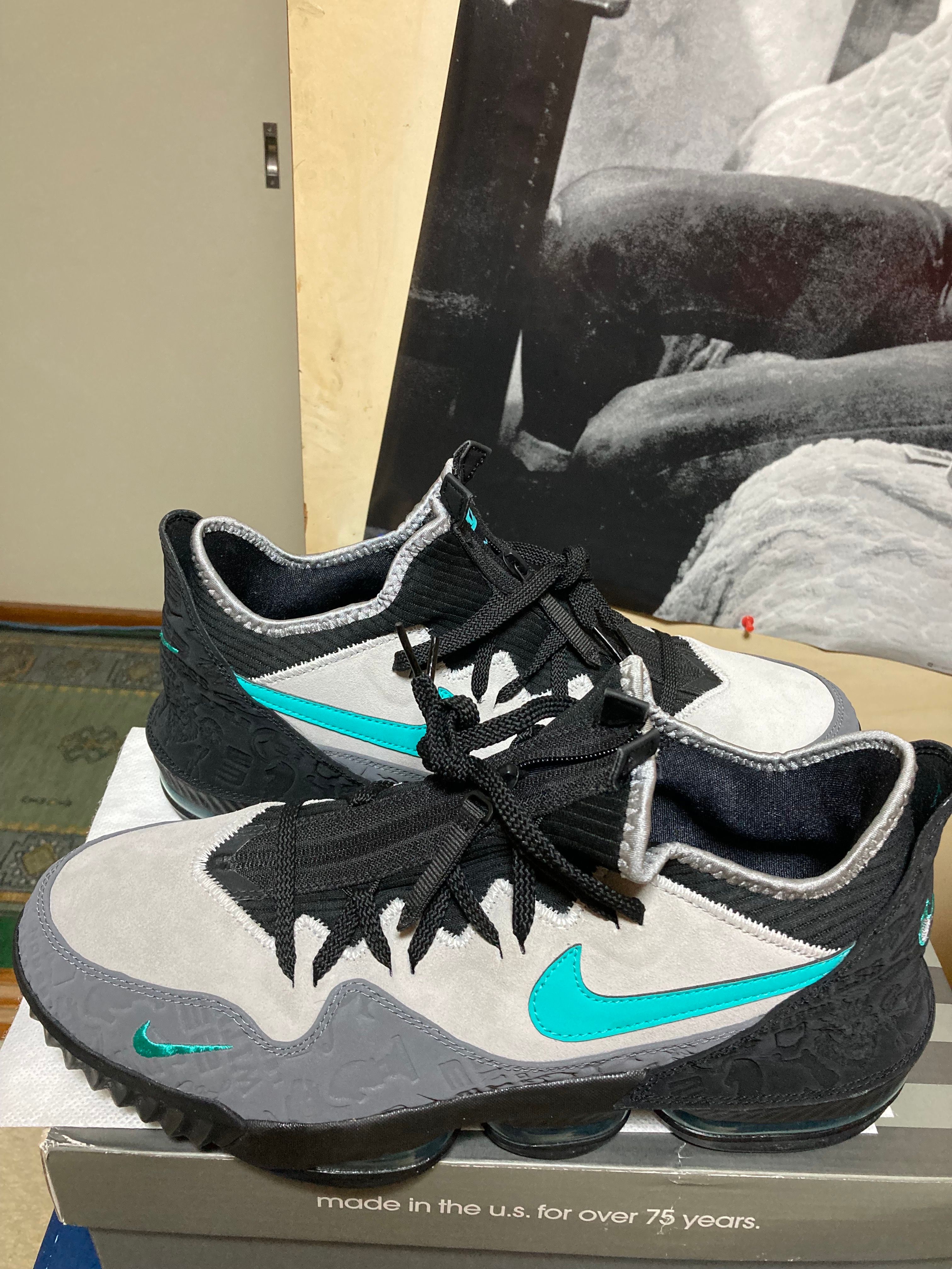 atmos × Nike LeBron 16 "Clear Jade"