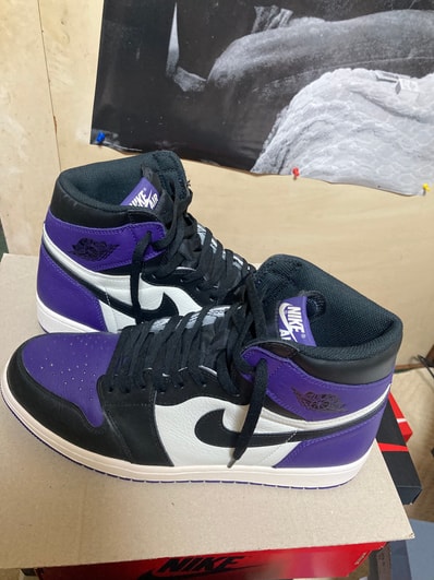 Nike Air Jordan 1 Retro High OG "Court Purple" (2018)