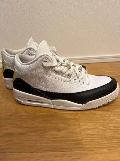 Fragment × Nike Air Jordan 3 "White/Black"