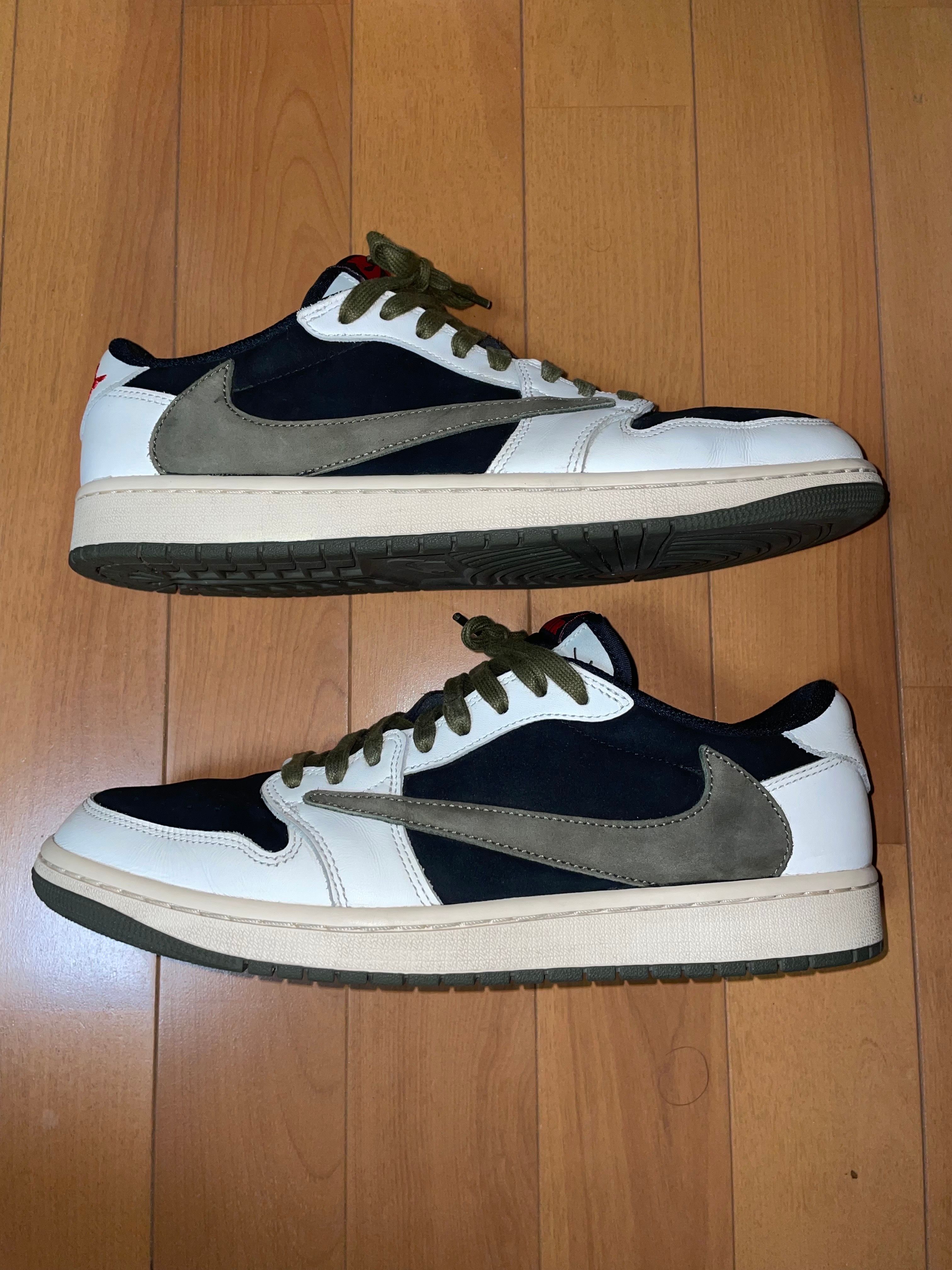 Travis Scott × Nike Women's Air Jordan 1 Low OG "Medium Olive"