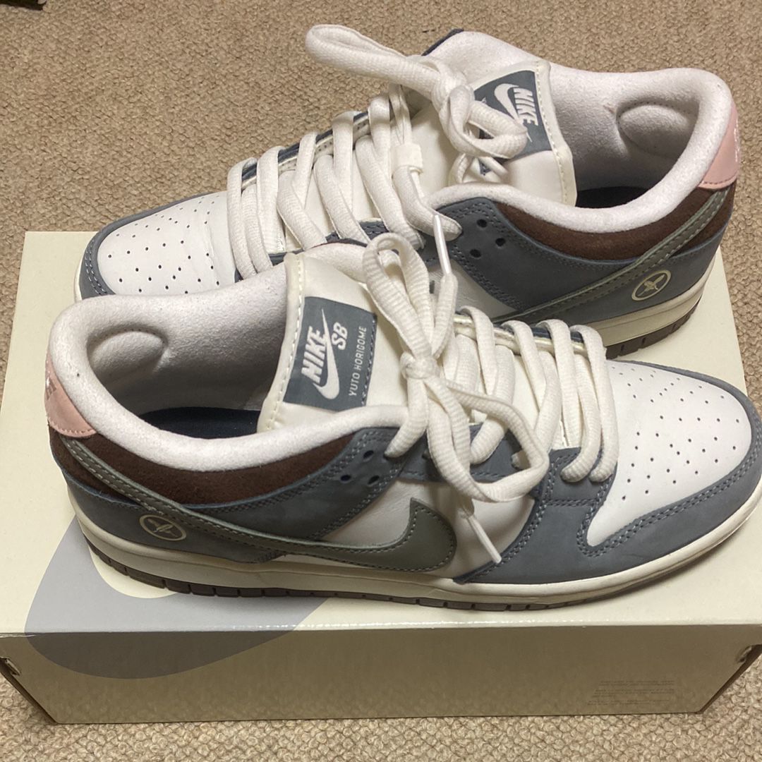 堀米 雄斗(Yuto Horigome) × Nike SB Dunk Low Pro QS "Wolf Grey"