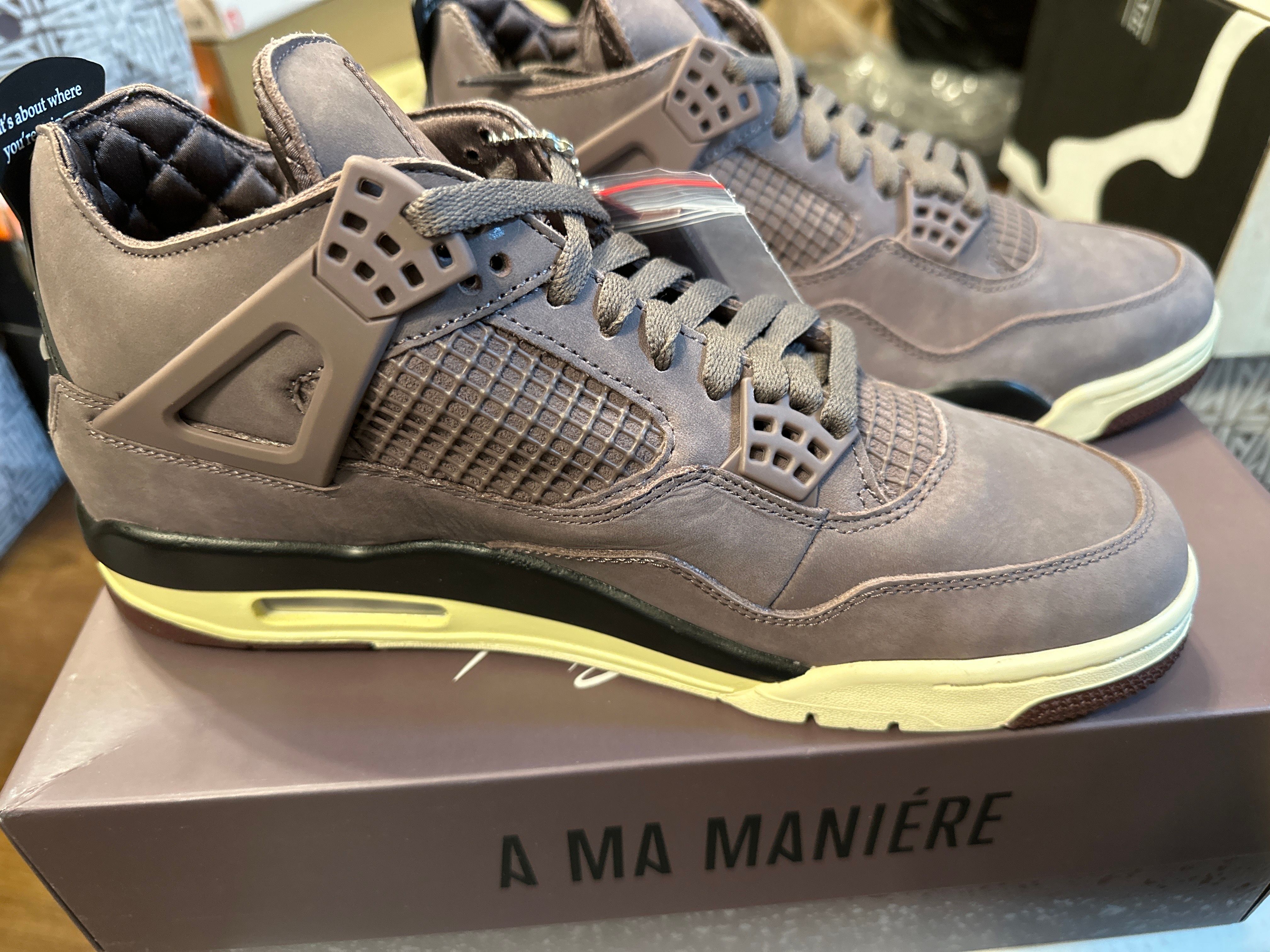 A Ma Maniere × Nike Air Jordan 4 "Violet Ore"