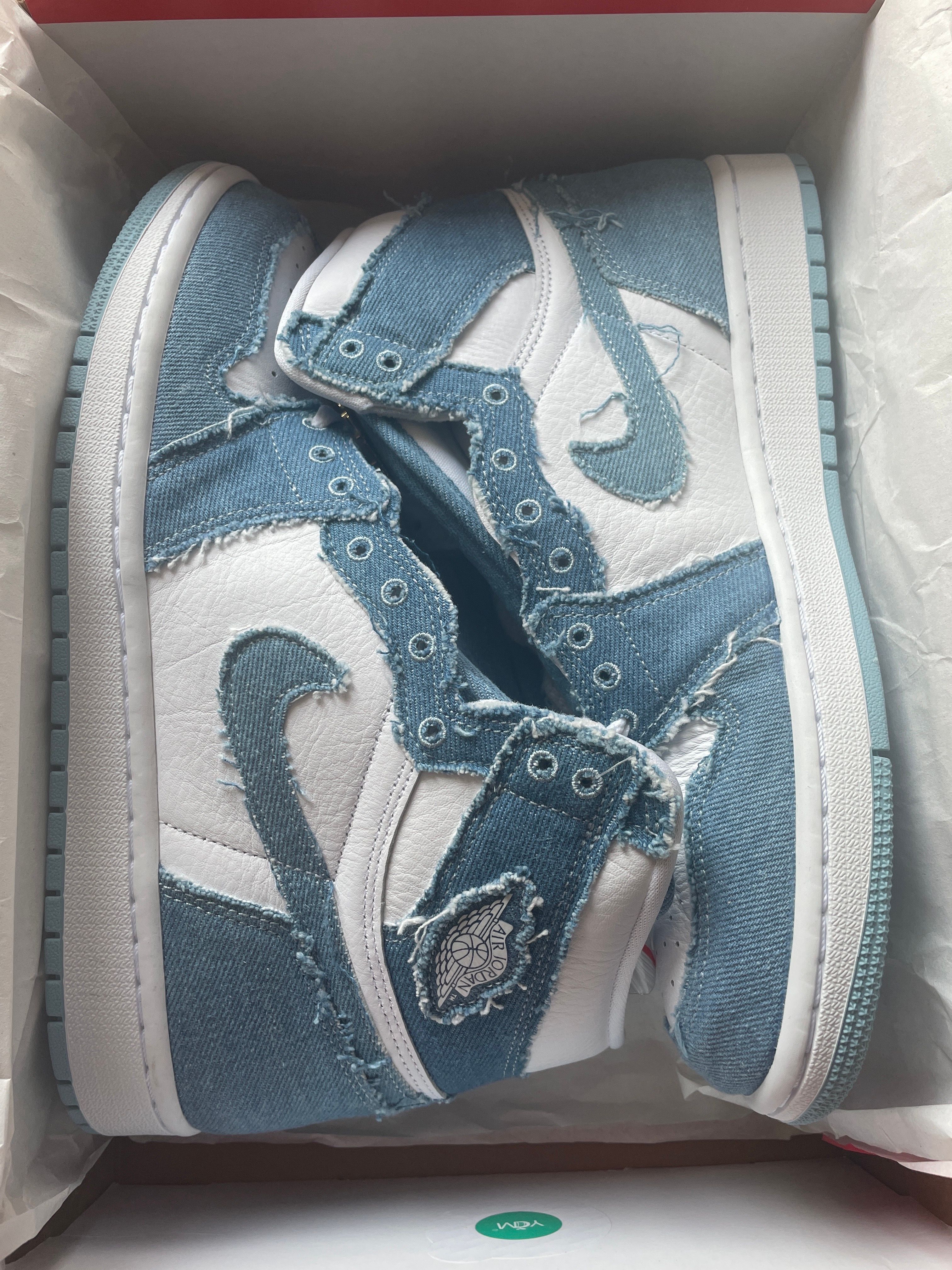 Nike Women's Air Jordan 1 High OG "Denim"