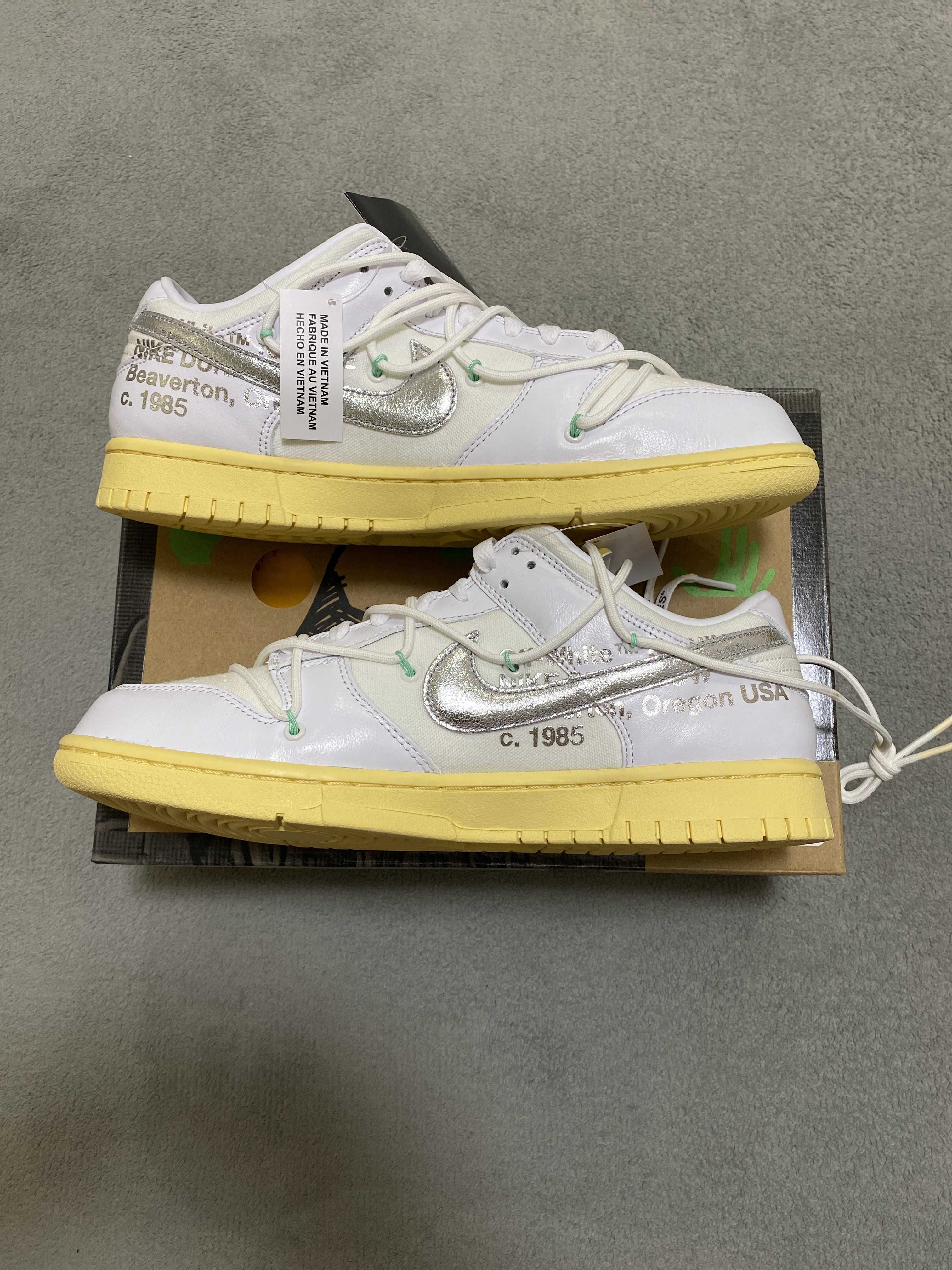 Off-White × Nike Dunk Low 1 of 50 "Lot.1"