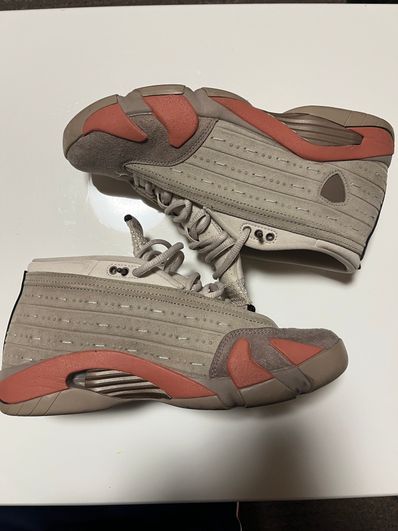 Clot × Nike Air Jordan 14 Low "Brown"