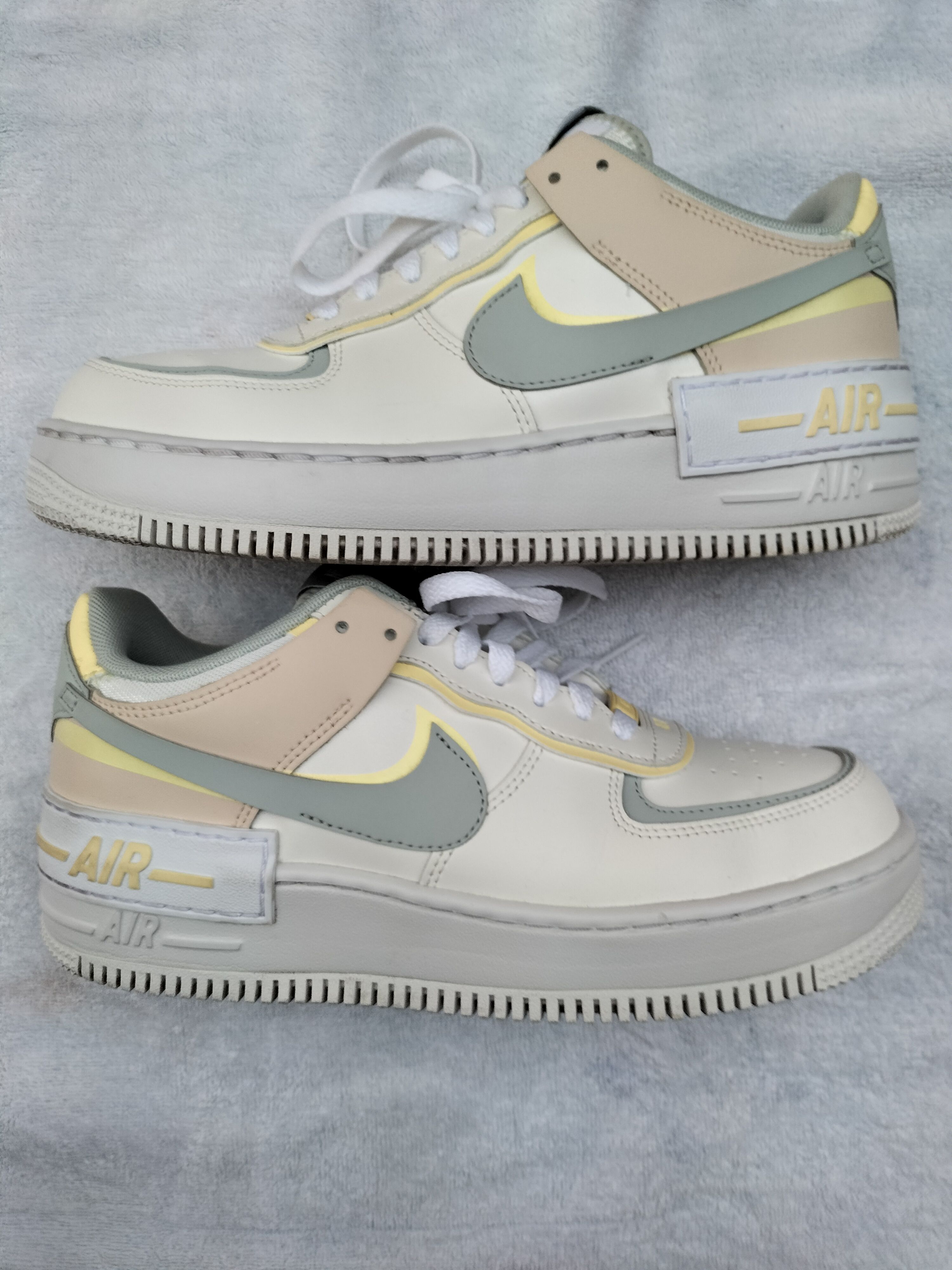 Nike Women's Air Force 1 Shadow "Sail/Light Silver"