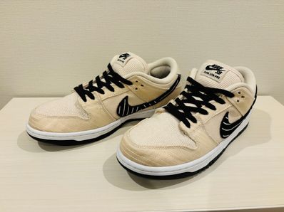 Albino & Preto × Nike SB Dunk Low Pro QS "Pearl White"