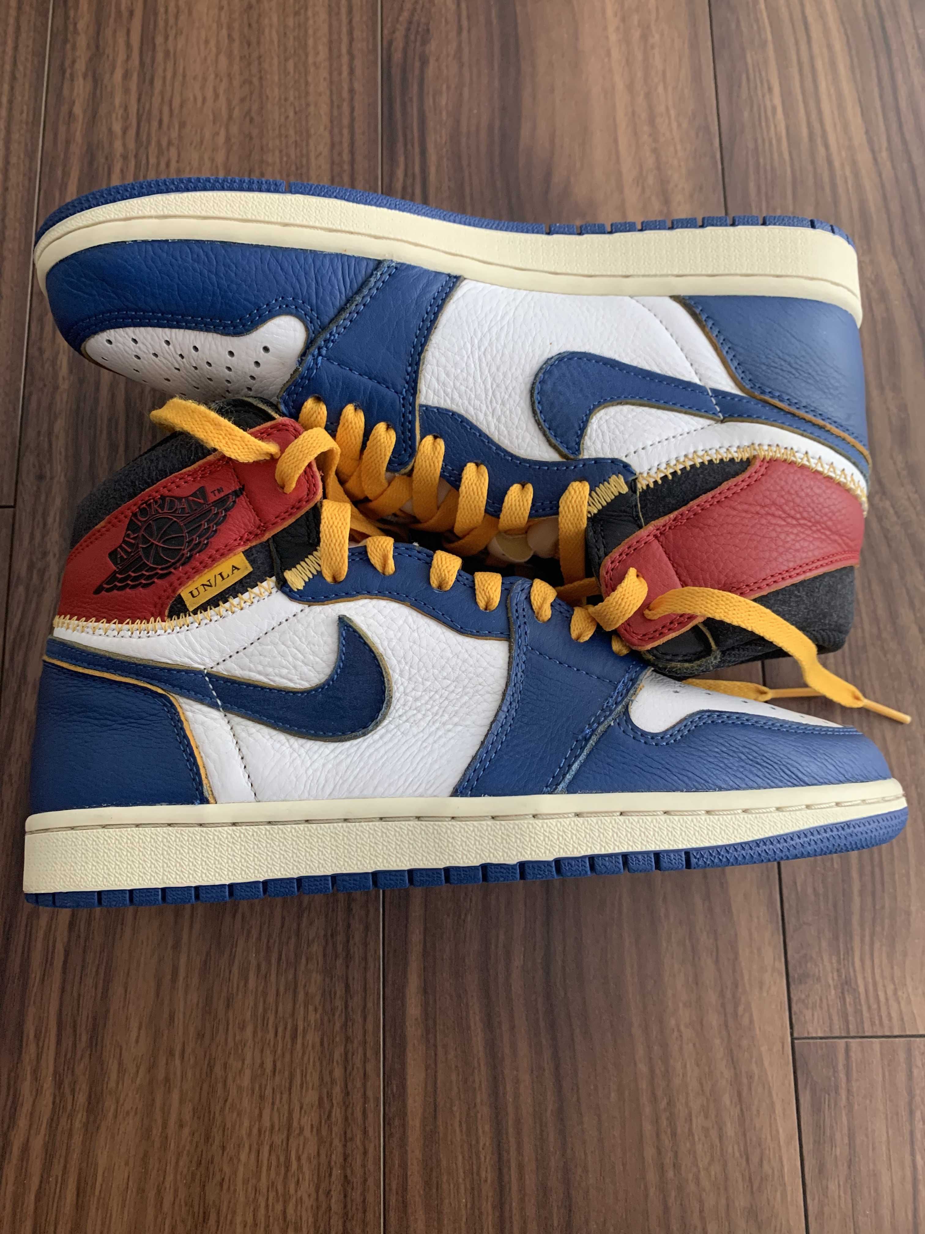 Union × Nike Air Jordan 1 Retro High OG NRG "Storm Blue/Varsity Red"