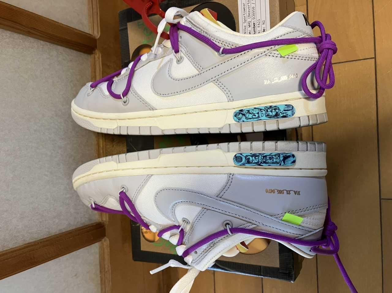 Off-White × Nike Dunk Low 1 of 50 "Lot.45"