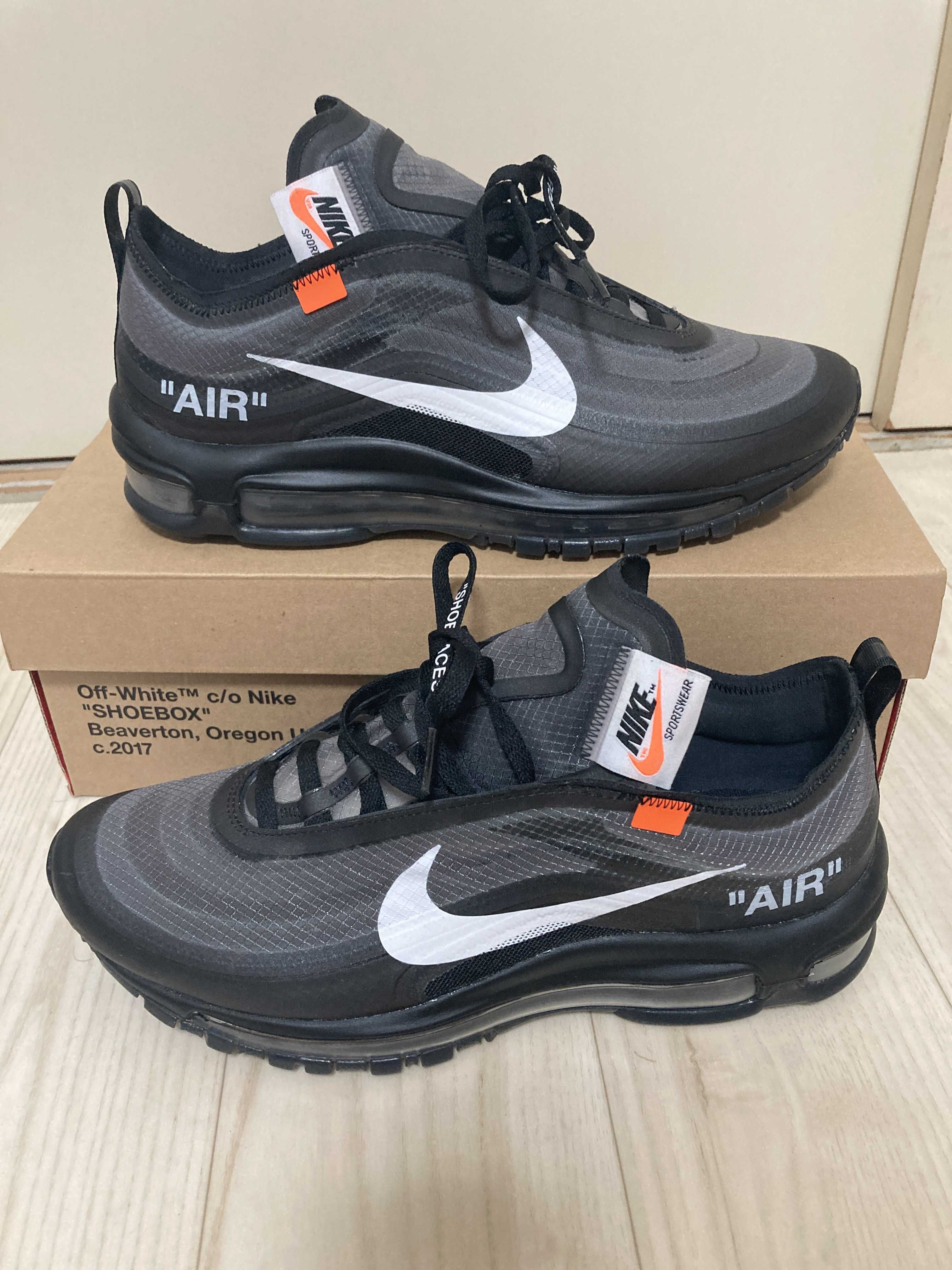 Off-White × Nike Air Max 97 "black"