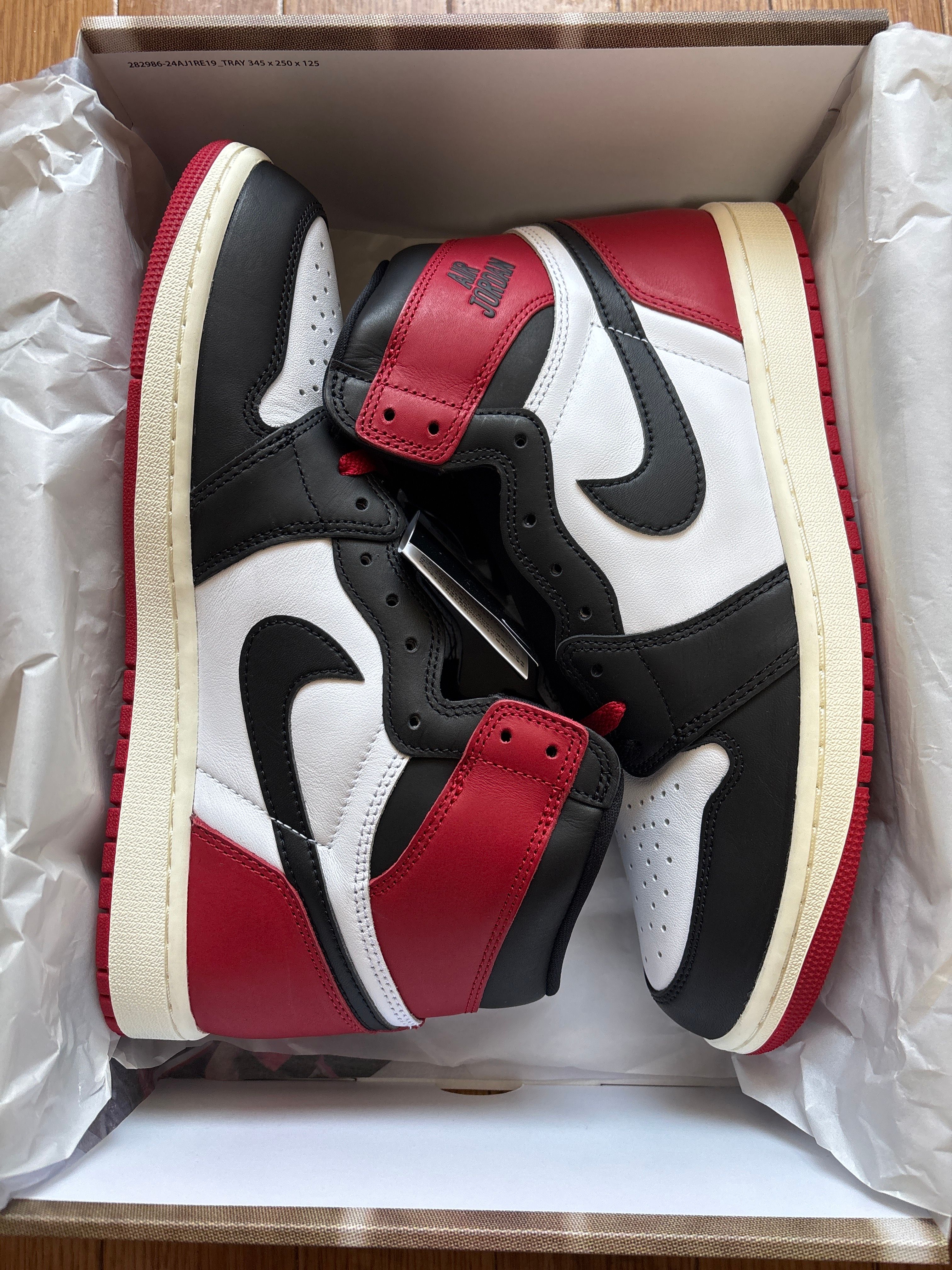 Nike Air Jordan 1 Retro High OG "Black Toe Reimagined"