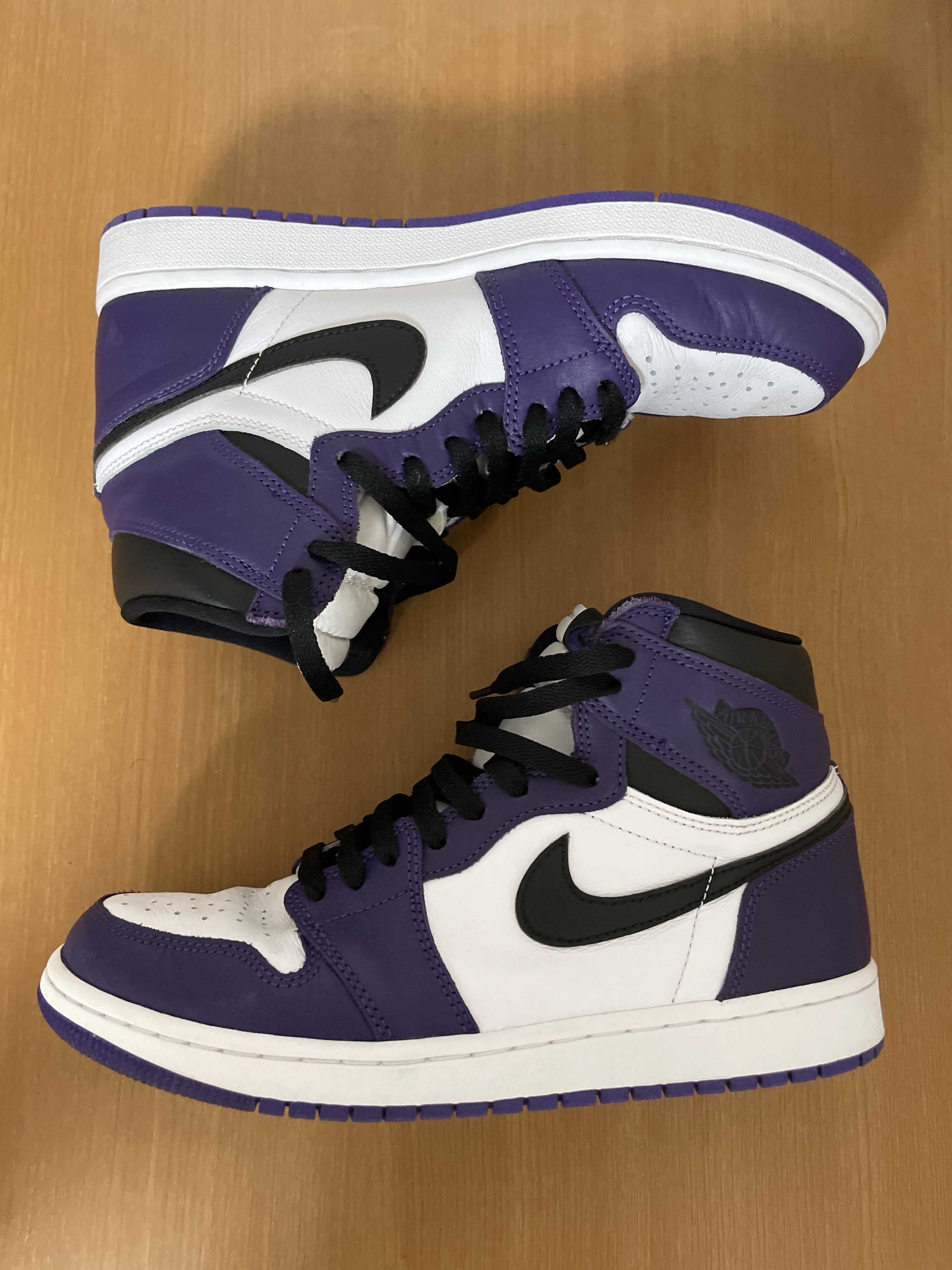 Nike Air Jordan 1 Retro High OG "Court Purple White/Black" (2020)