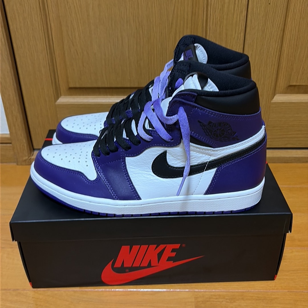 Nike Air Jordan 1 Retro High OG "Court Purple/White/Black" (2020)