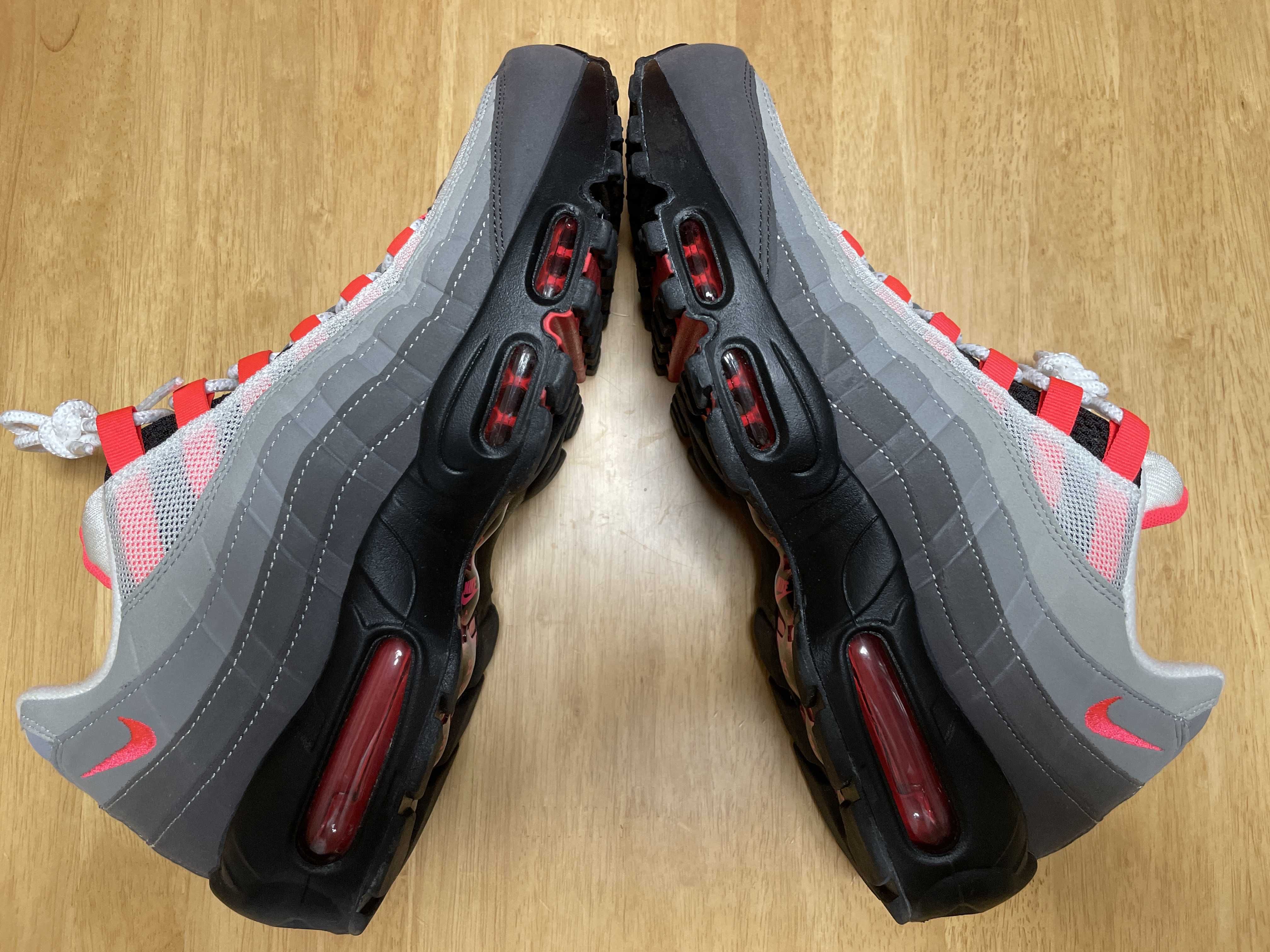 Nike Air Max 95 "White/Solar Red"