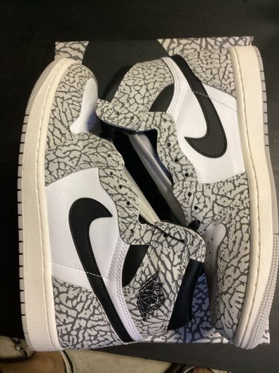 Nike Air Jordan 1 High OG "White Cement/Safari"