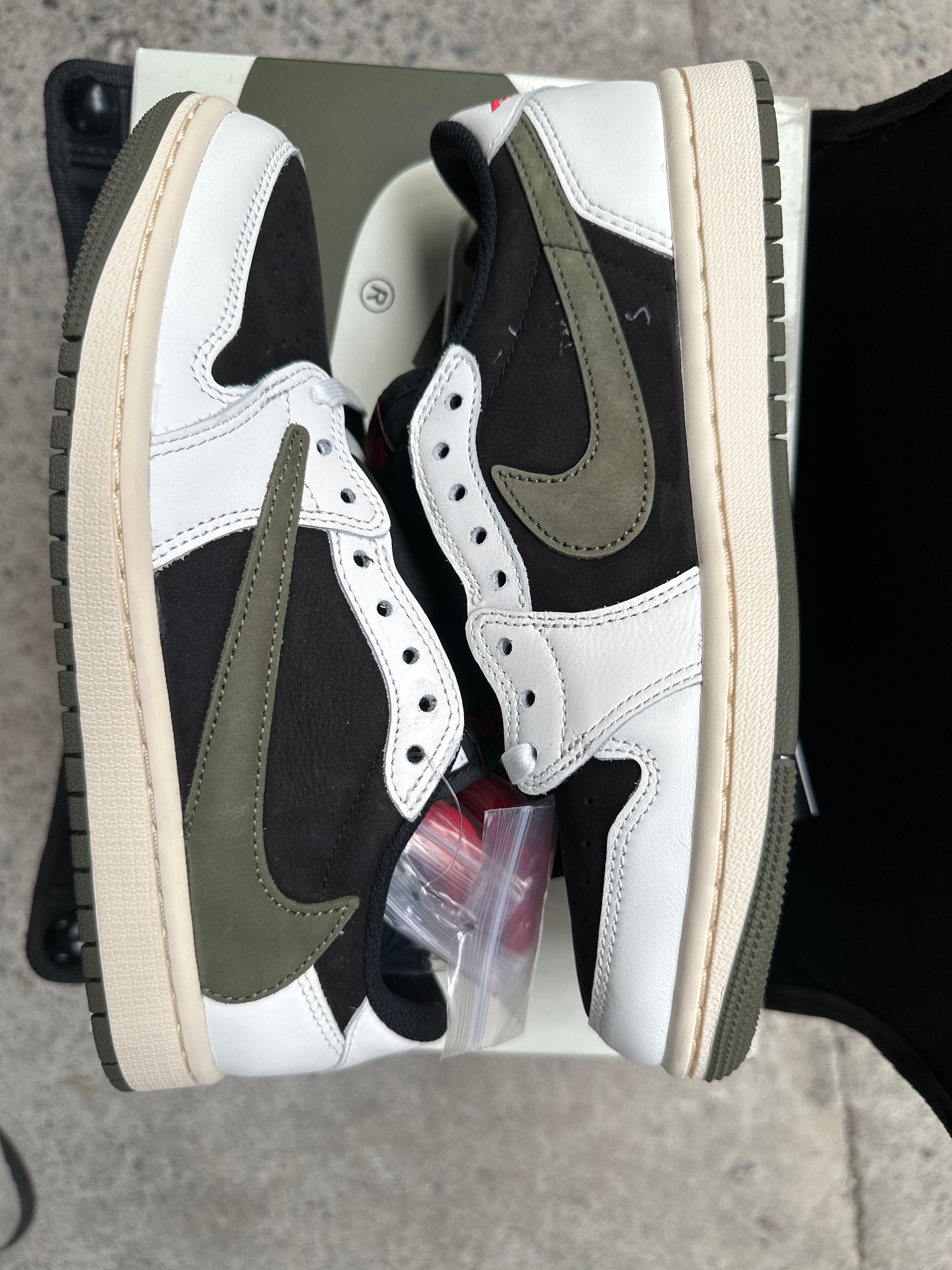 Travis Scott × Nike Women's Air Jordan 1 Low OG "Medium Olive"