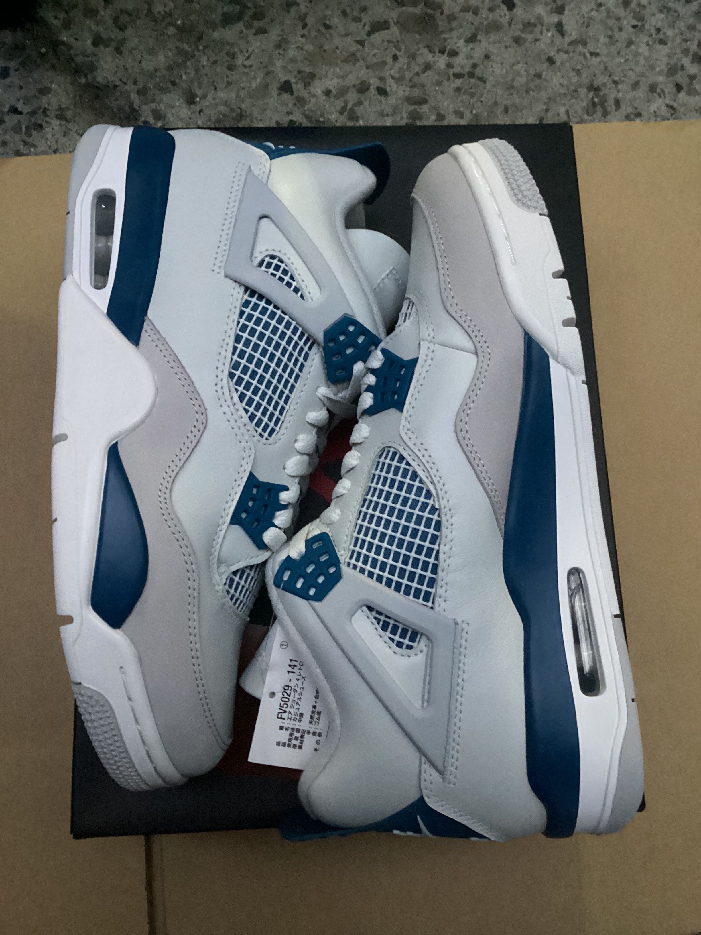 Nike Air Jordan 4 Retro "Industrial Blue"