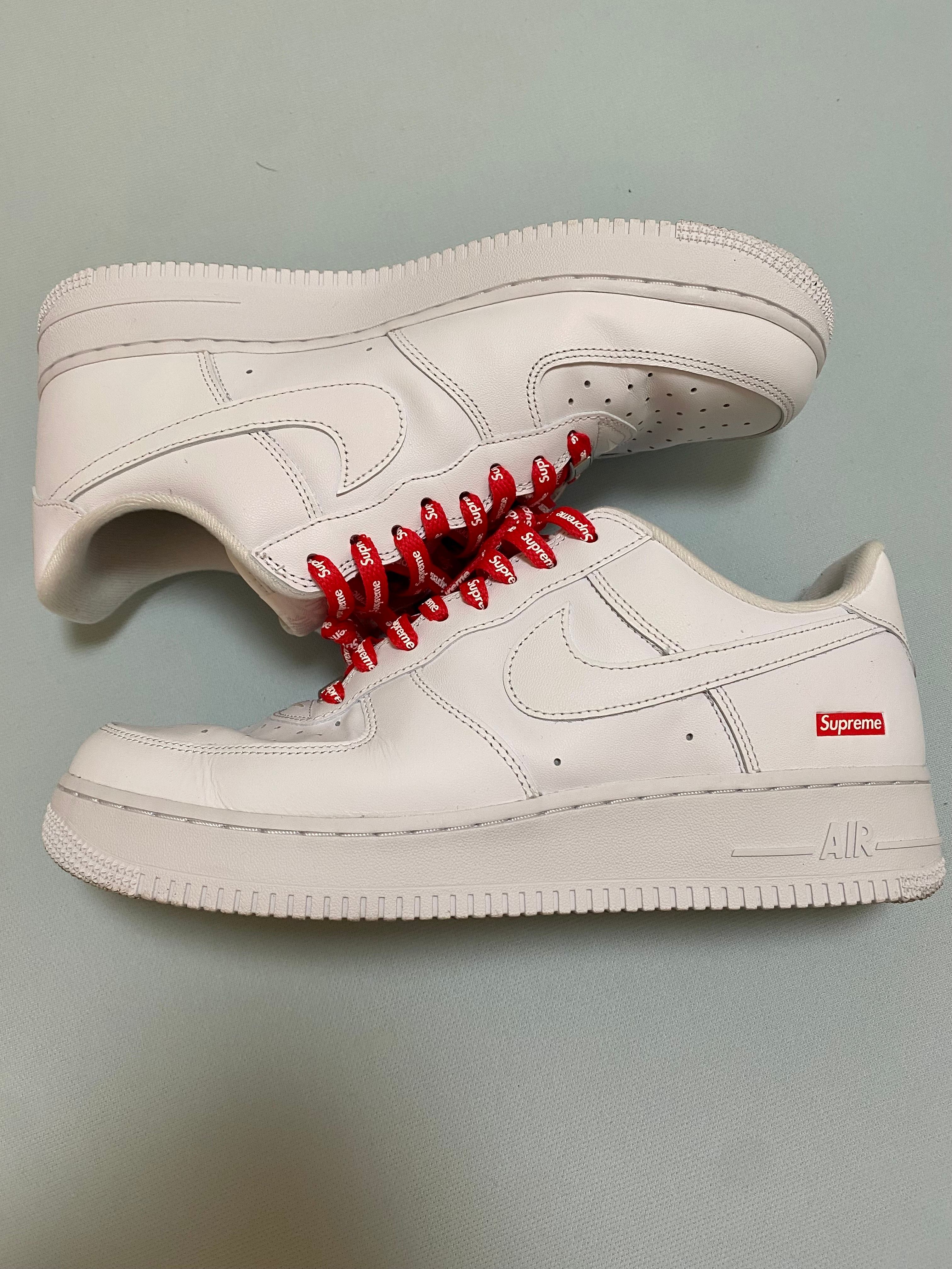 Supreme × Nike Air Force 1 Low "White"