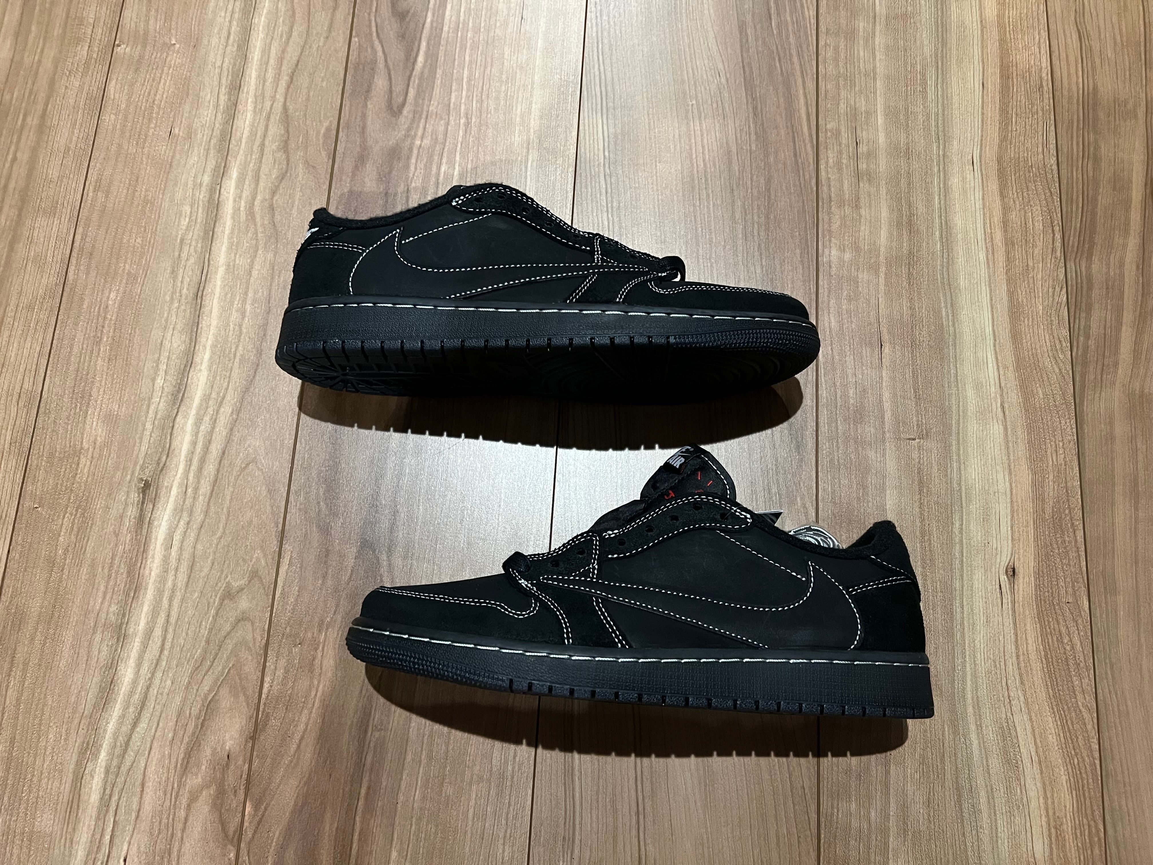 Travis Scott × Nike Air Jordan 1 Low OG SP "Black Phantom"