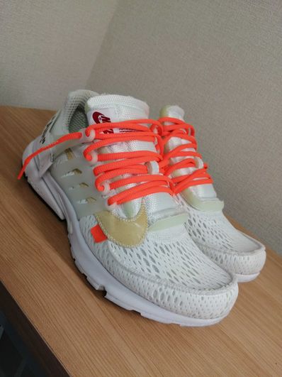Off-White × Nike Air Presto "White/Black/Cone"