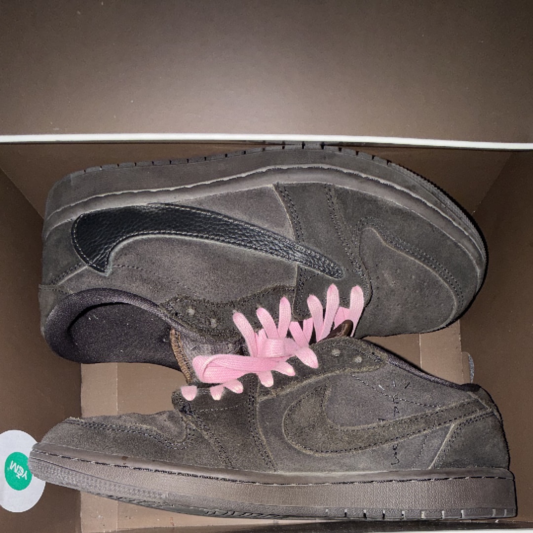 Travis Scott × Nike Air Jordan 1 Low OG SP "Velvet Brown and Dark Mocha"
