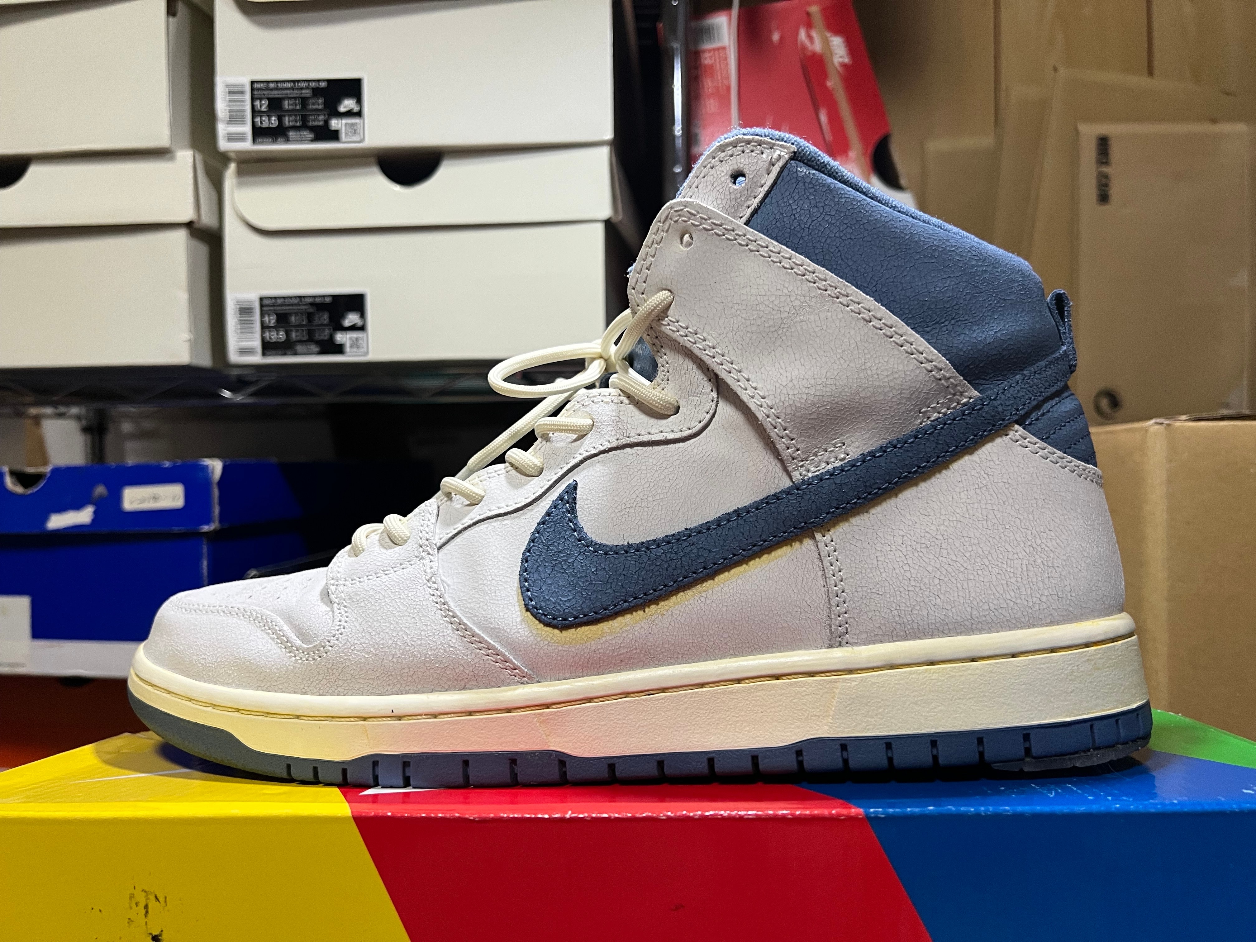 ATLAS × Nike SB Dunk High "Sail/Ocean Fog"