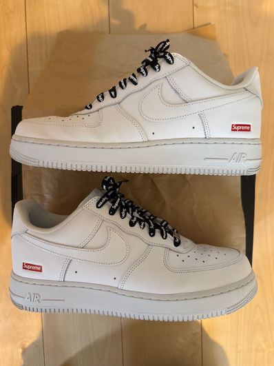 Supreme × Nike Air Force 1 Low "White"