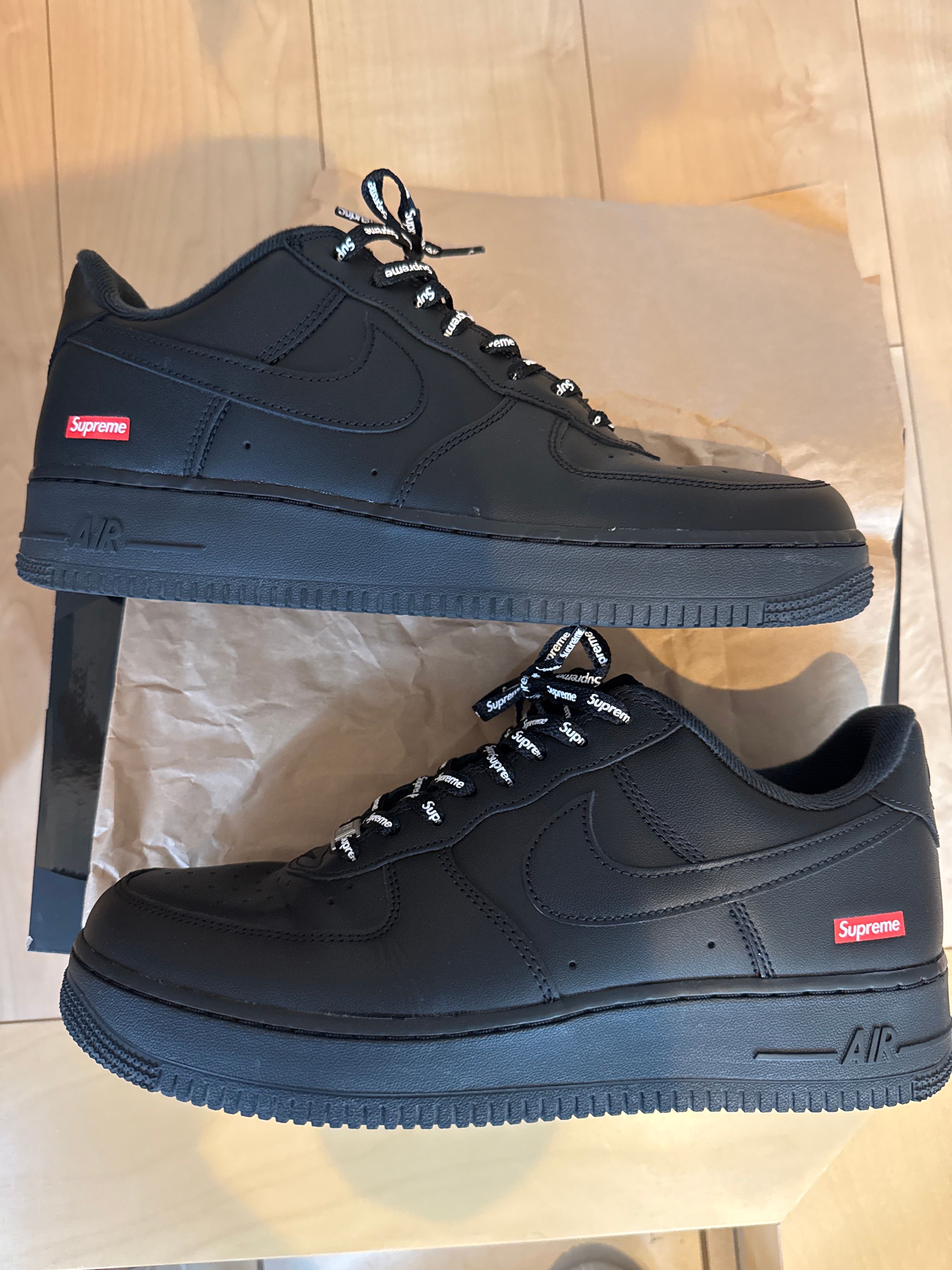 Supreme × Nike Air Force 1 Low "Black"