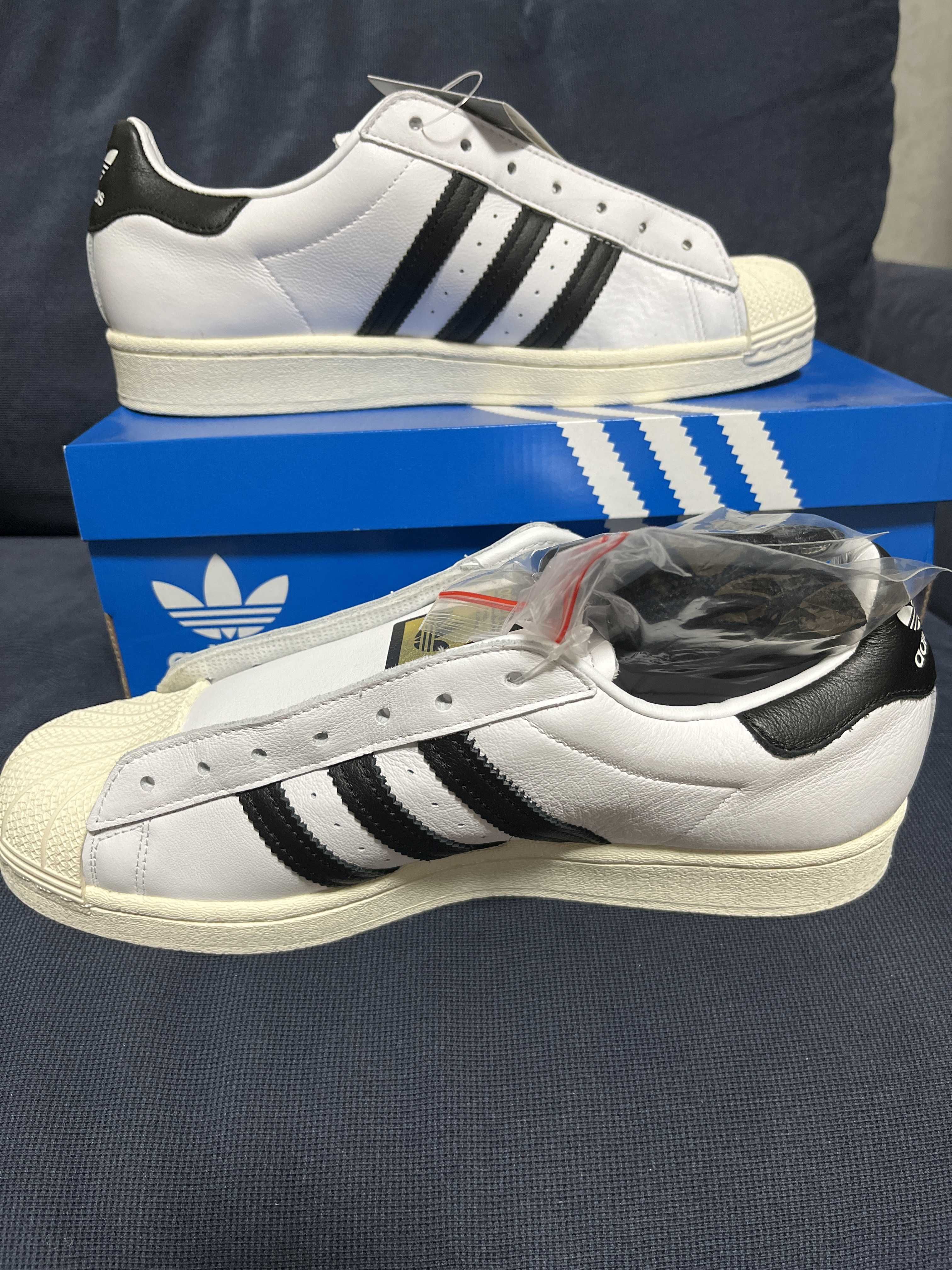 adidas Superstar Laceless "Cloud White/Core Black"