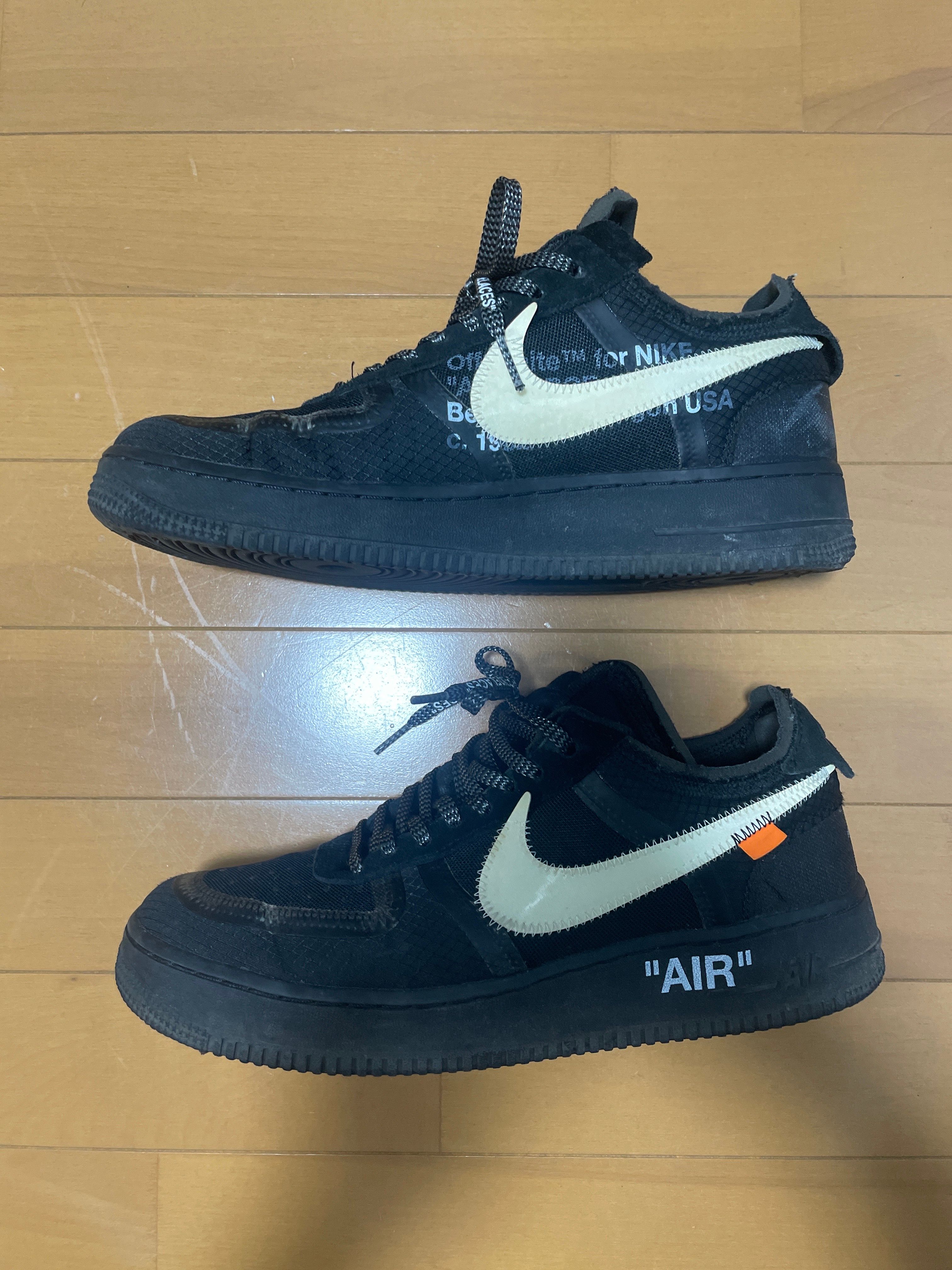 Off-White × Nike Air Force 1 Low "Black"