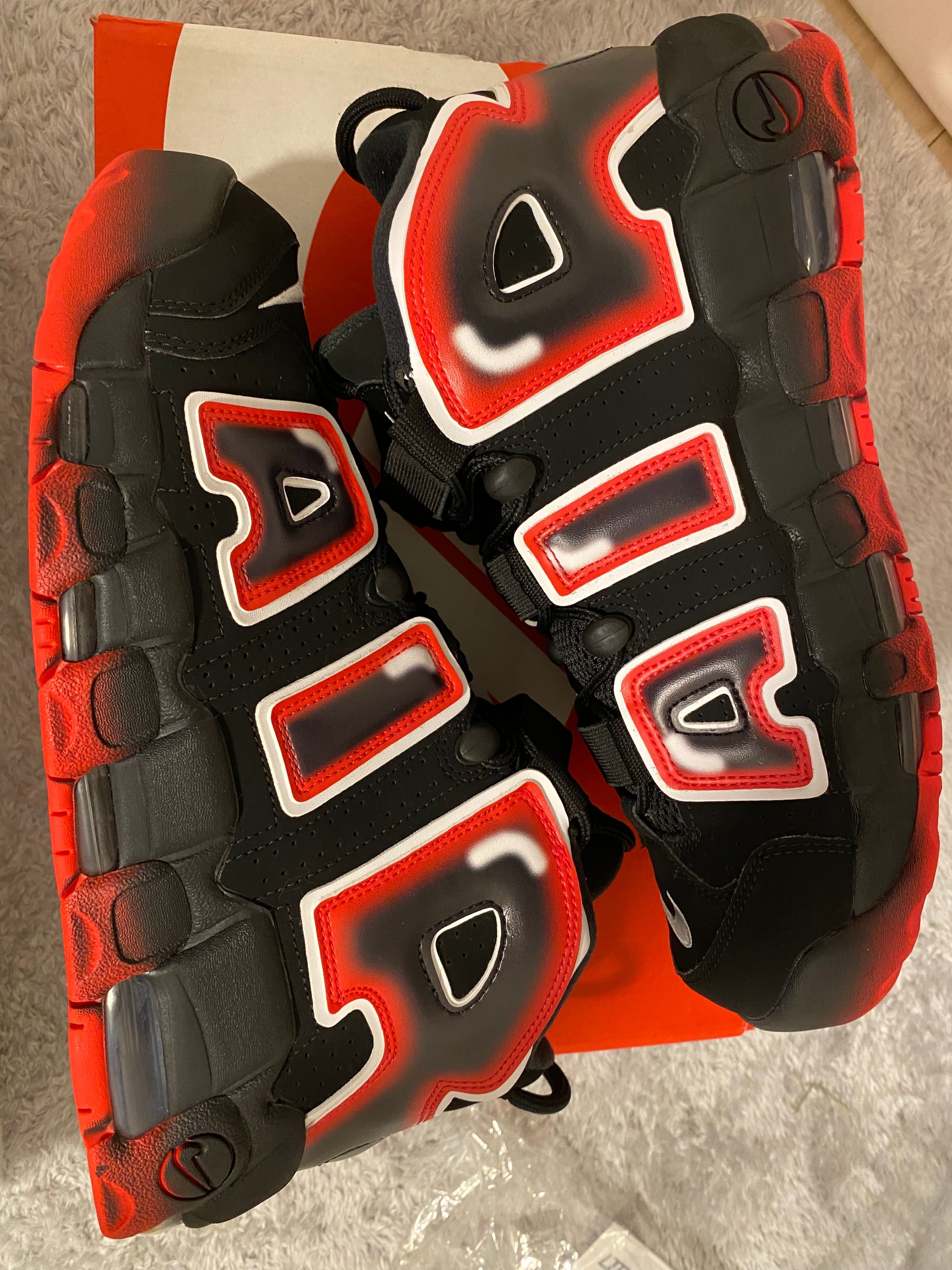 NIKE AIR MORE UPTEMPO "LASER CRIMSON"