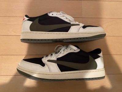 Travis Scott × Nike Women's Air Jordan 1 Low OG "Medium Olive"