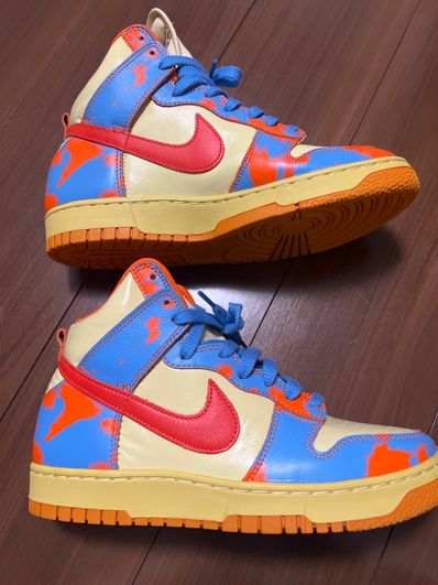Nike Dunk High 1985 SP "Orange Acid Wash"