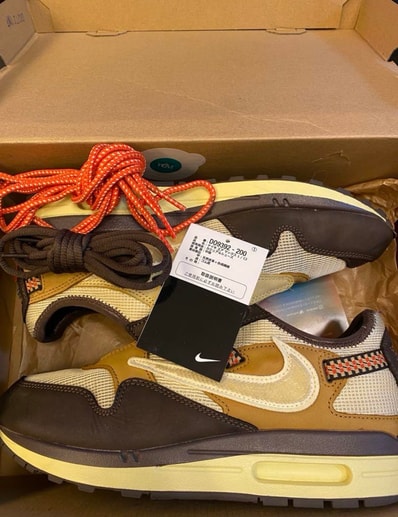 Travis Scott × Nike Air Max 1 "CACT.US Brown"