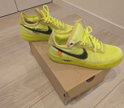 Off-White × Nike Air Force 1 Low "Volt"