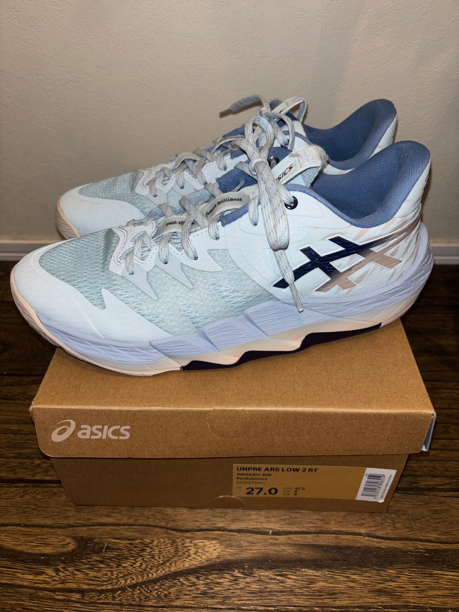 Asics Unpre Ars Low 2 RT yuki kawamura Special Edition "Benikakesora"