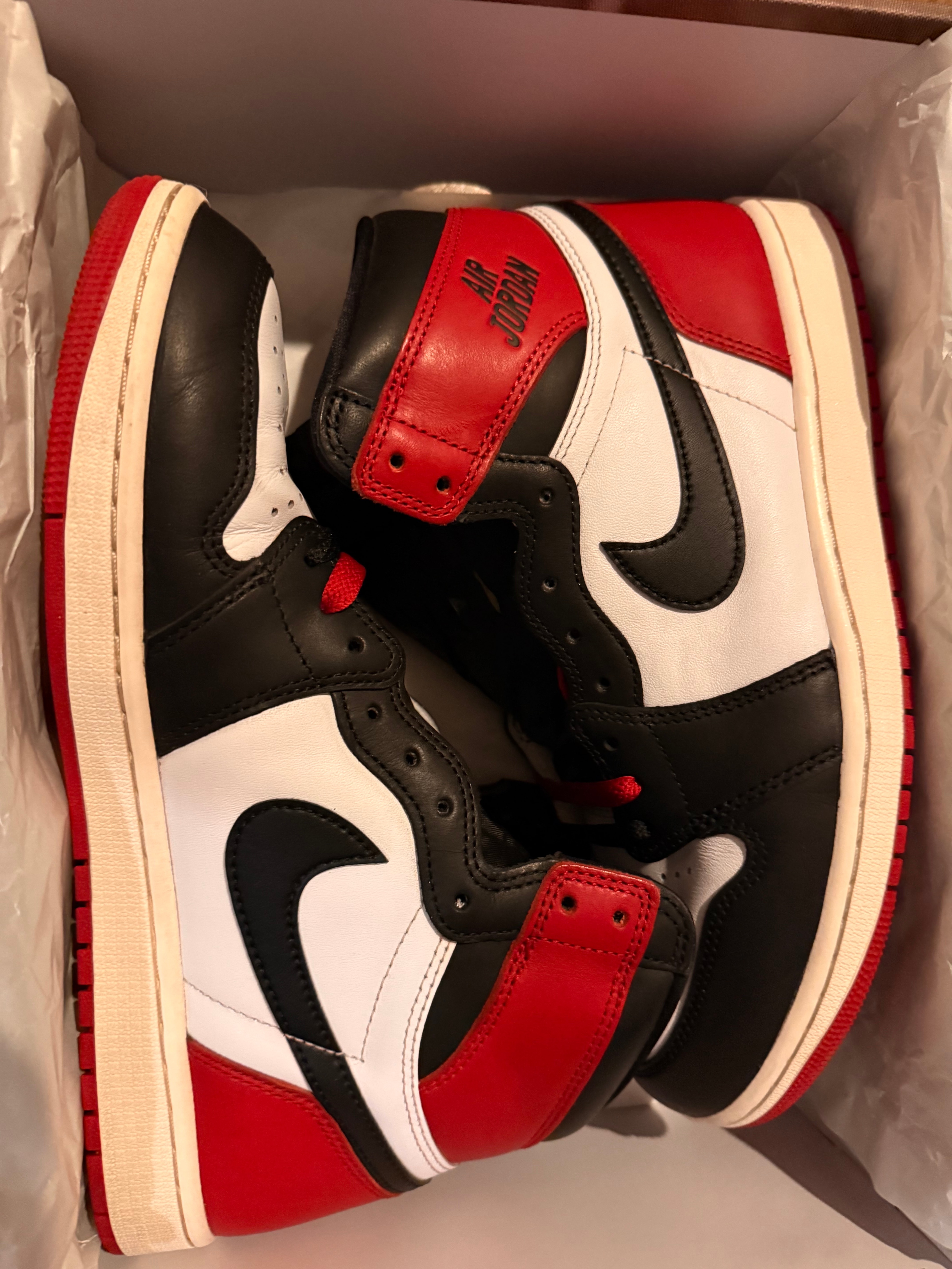 Nike Air Jordan 1 Retro High OG "Black Toe Reimagined"