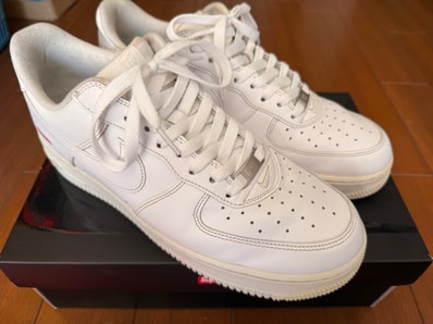 Supreme × Nike Air Force 1 Low "White"