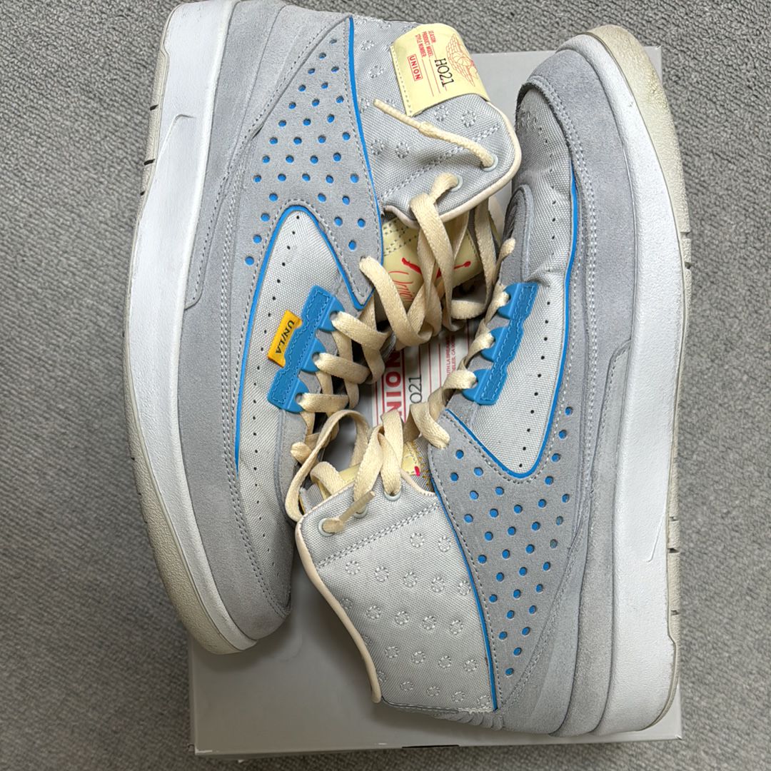 UNION × Nike Air Jordan 2 "Grey Fog"
