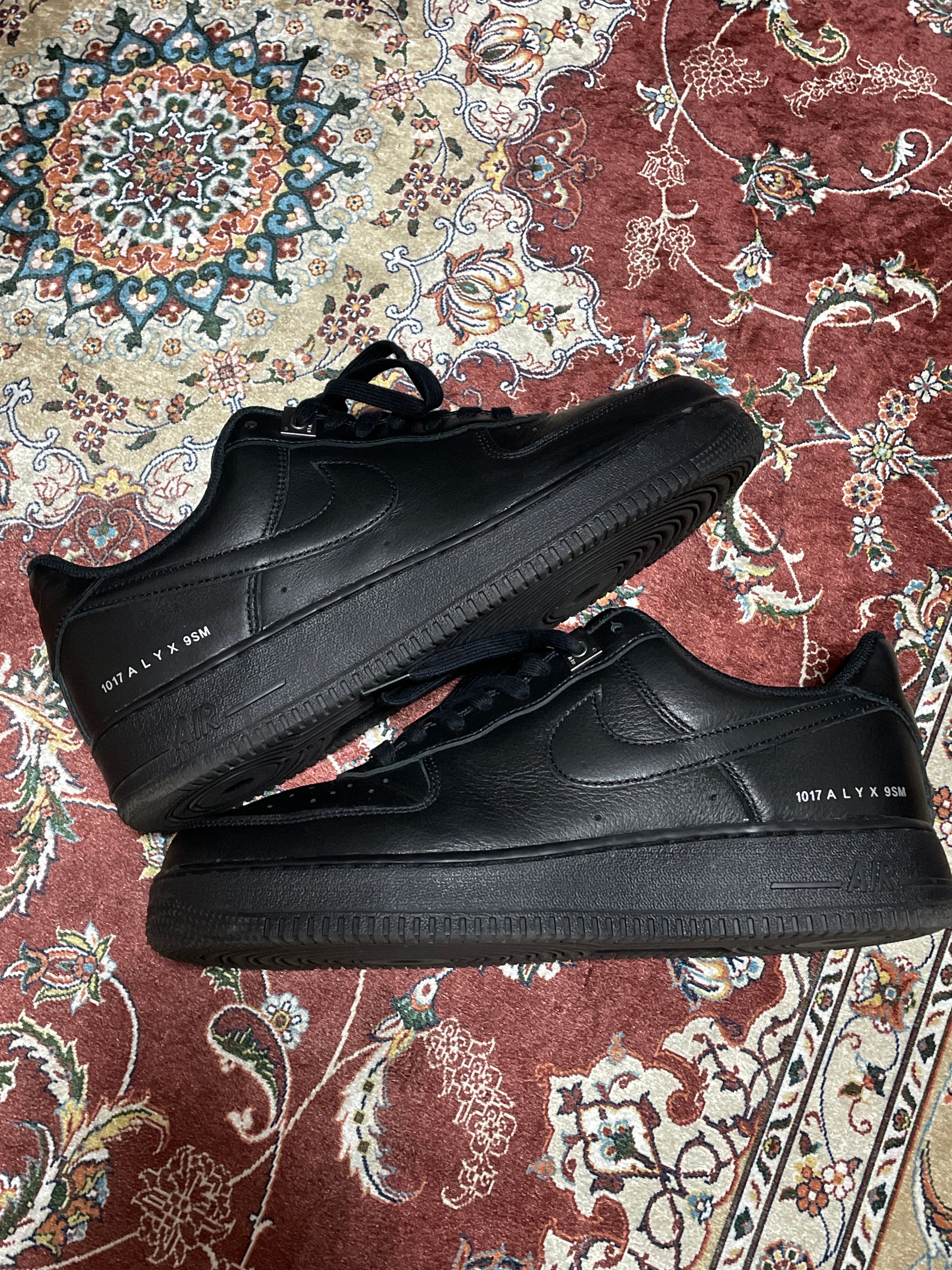 1017 ALYX 9SM × Nike Air Force 1 Low "Black"