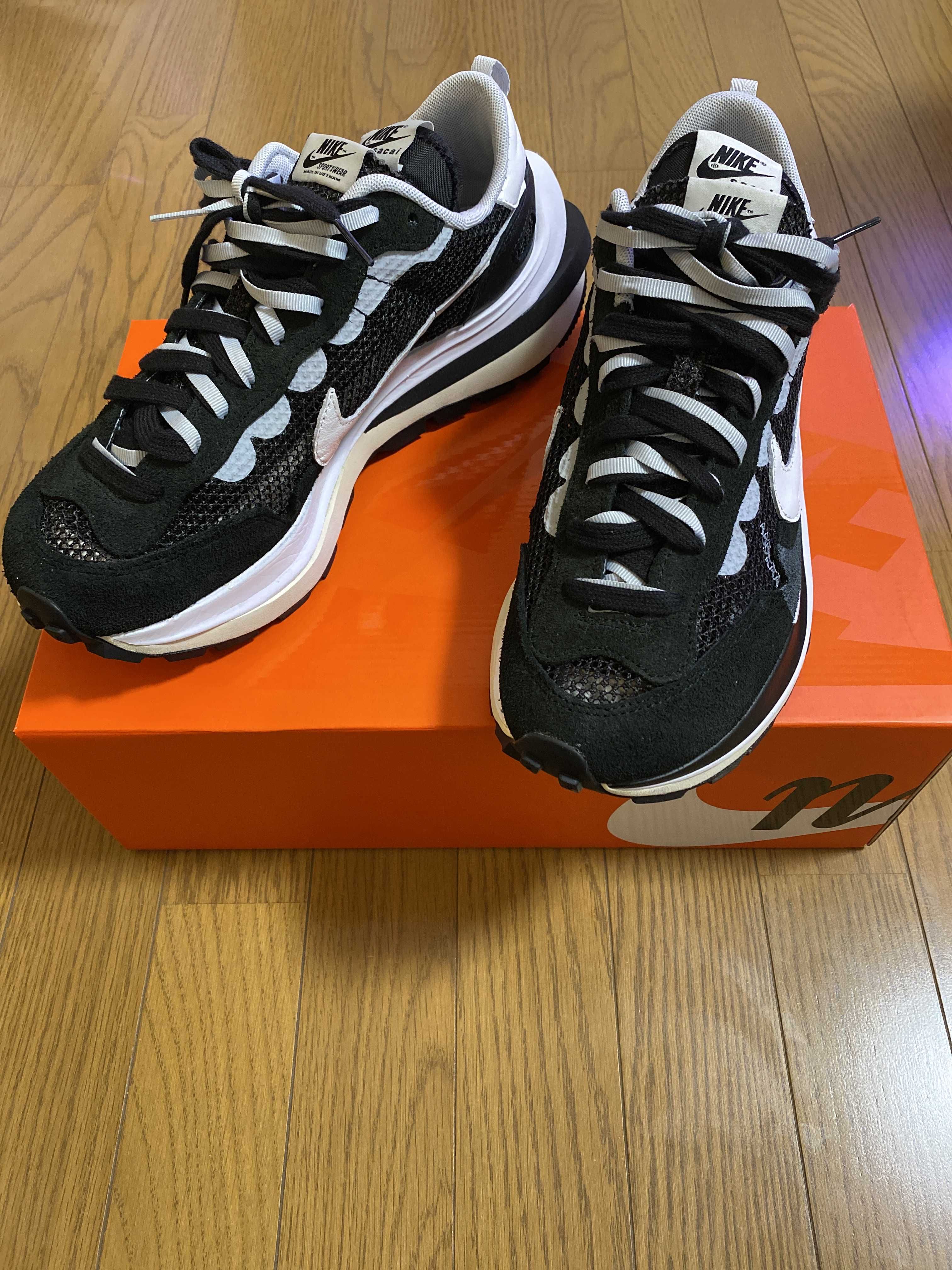 sacai × Nike Vapor Waffle "Black and White"