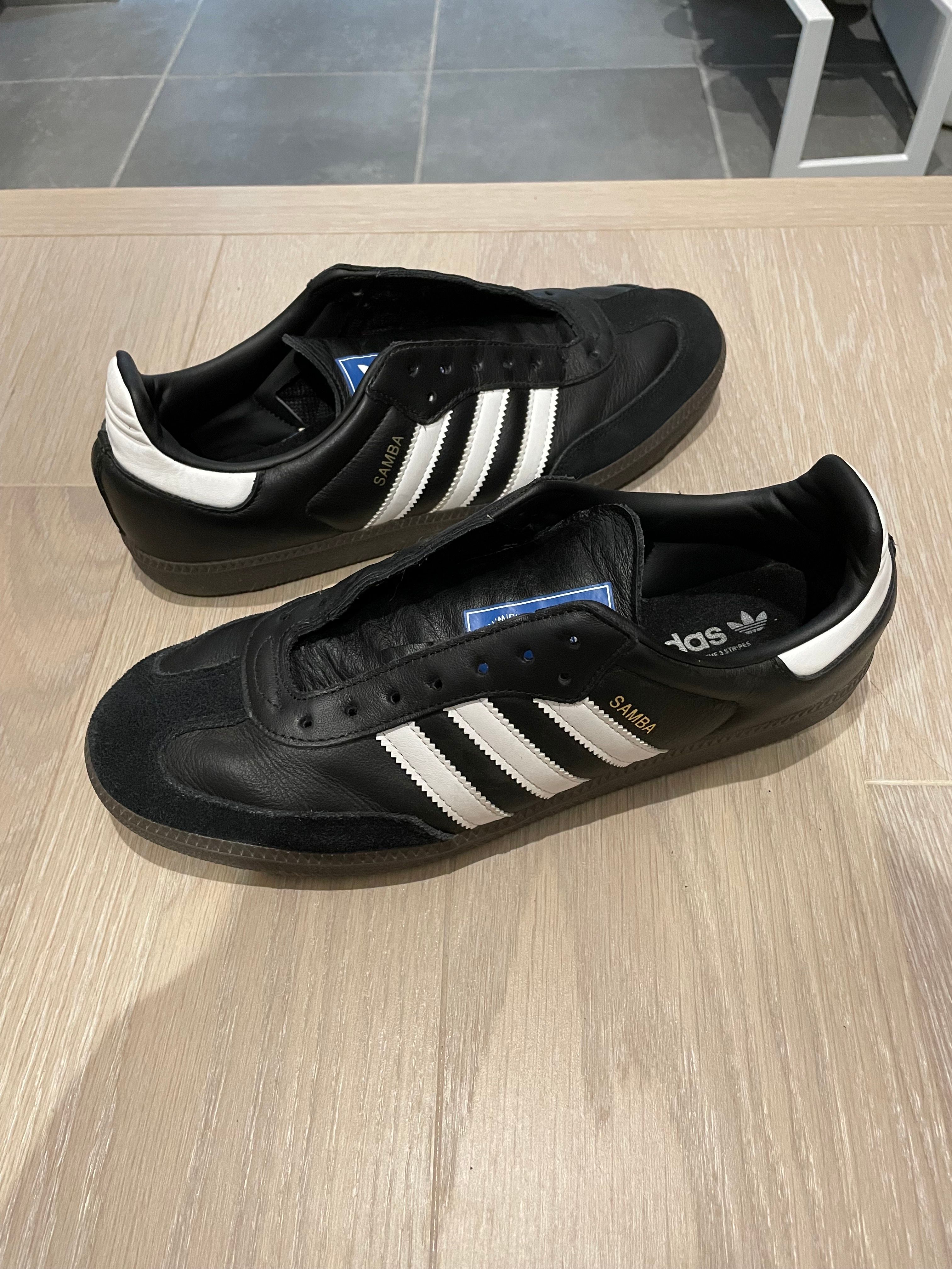 adidas Samba OG "Core Black/Cloud White/Gum"