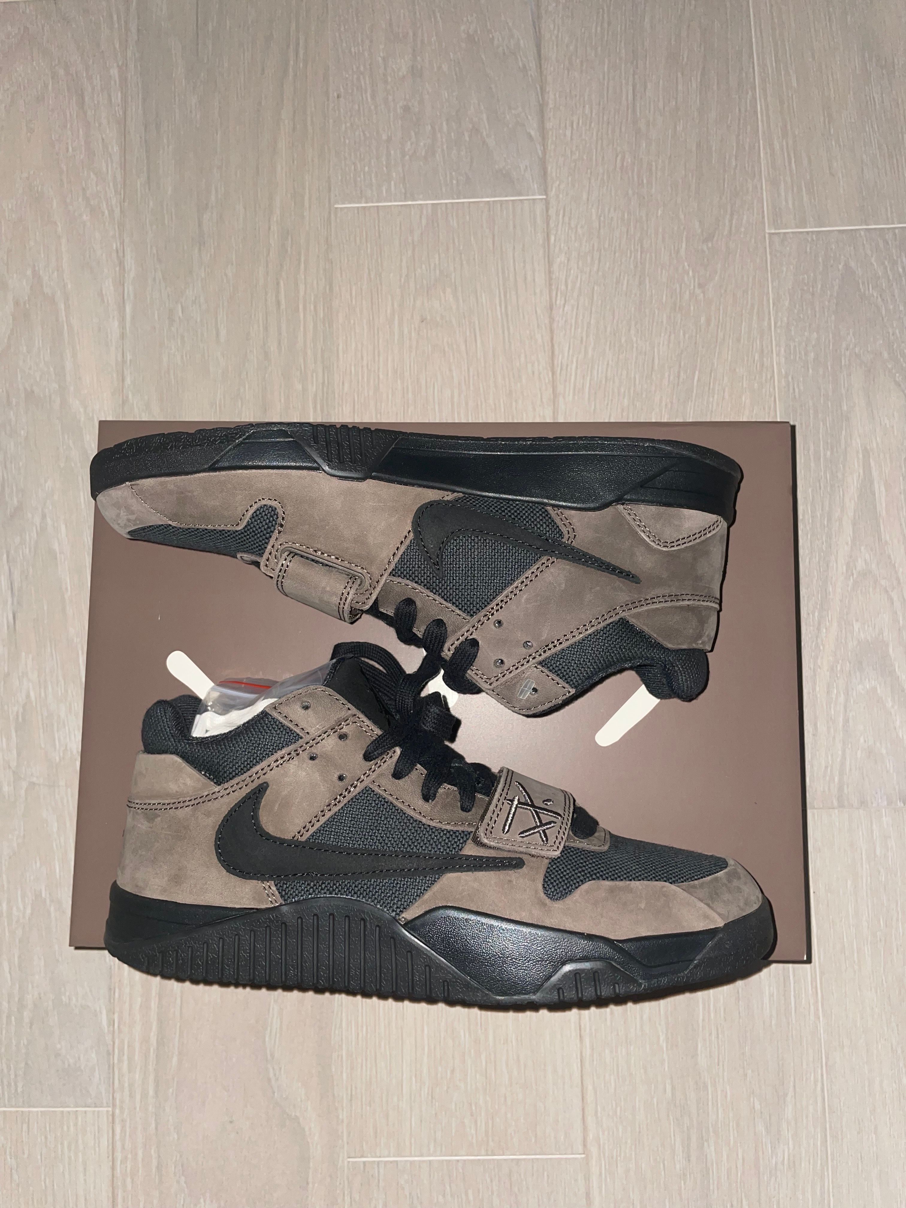 Travis Scott × Nike Jordan Jumpman Jack TR CJ1 T-Rexx "Black and Dark Mocha"
